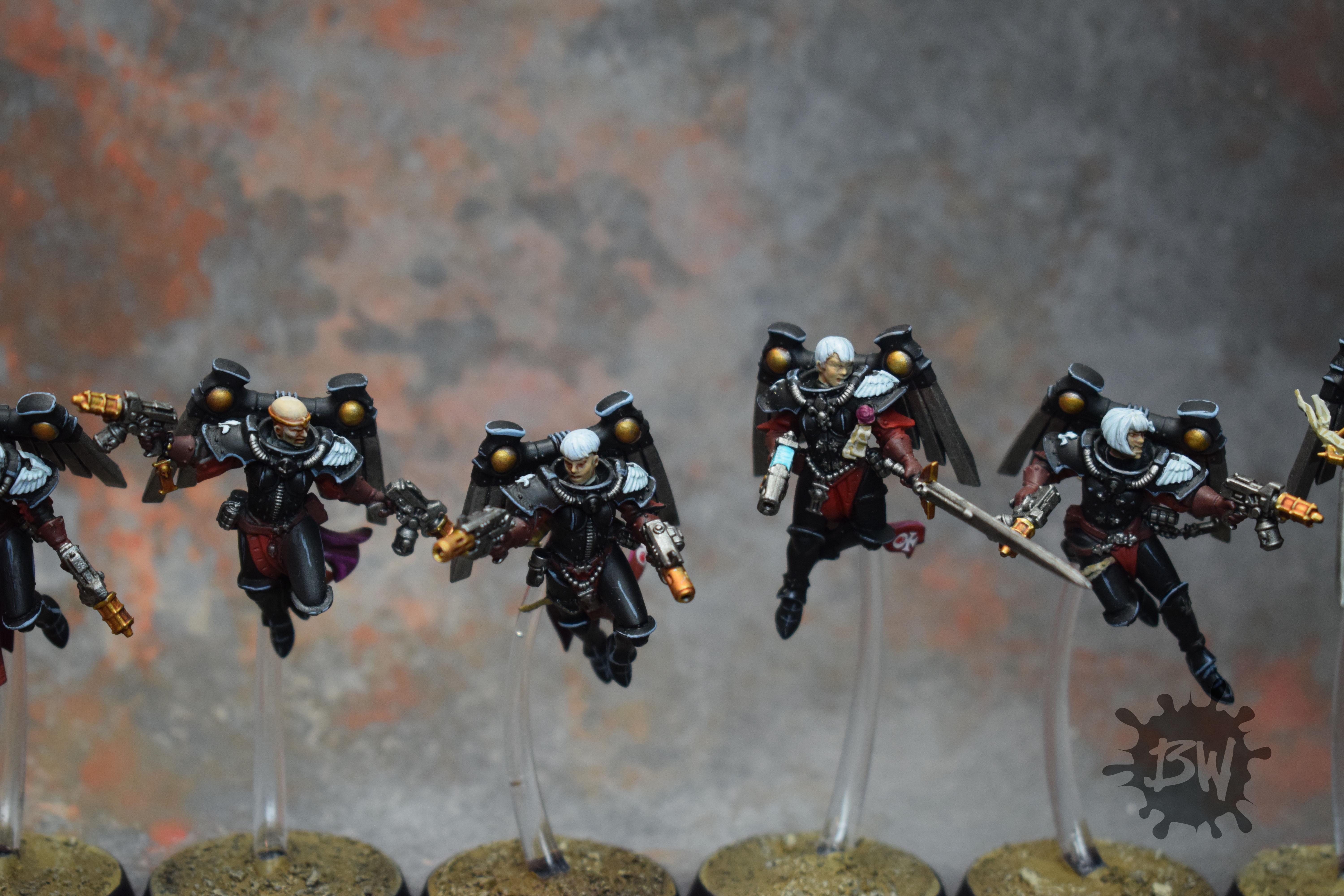 Adepta Sororitay, Games Workshop, Seraphim Squad, Warhammer 40,000
