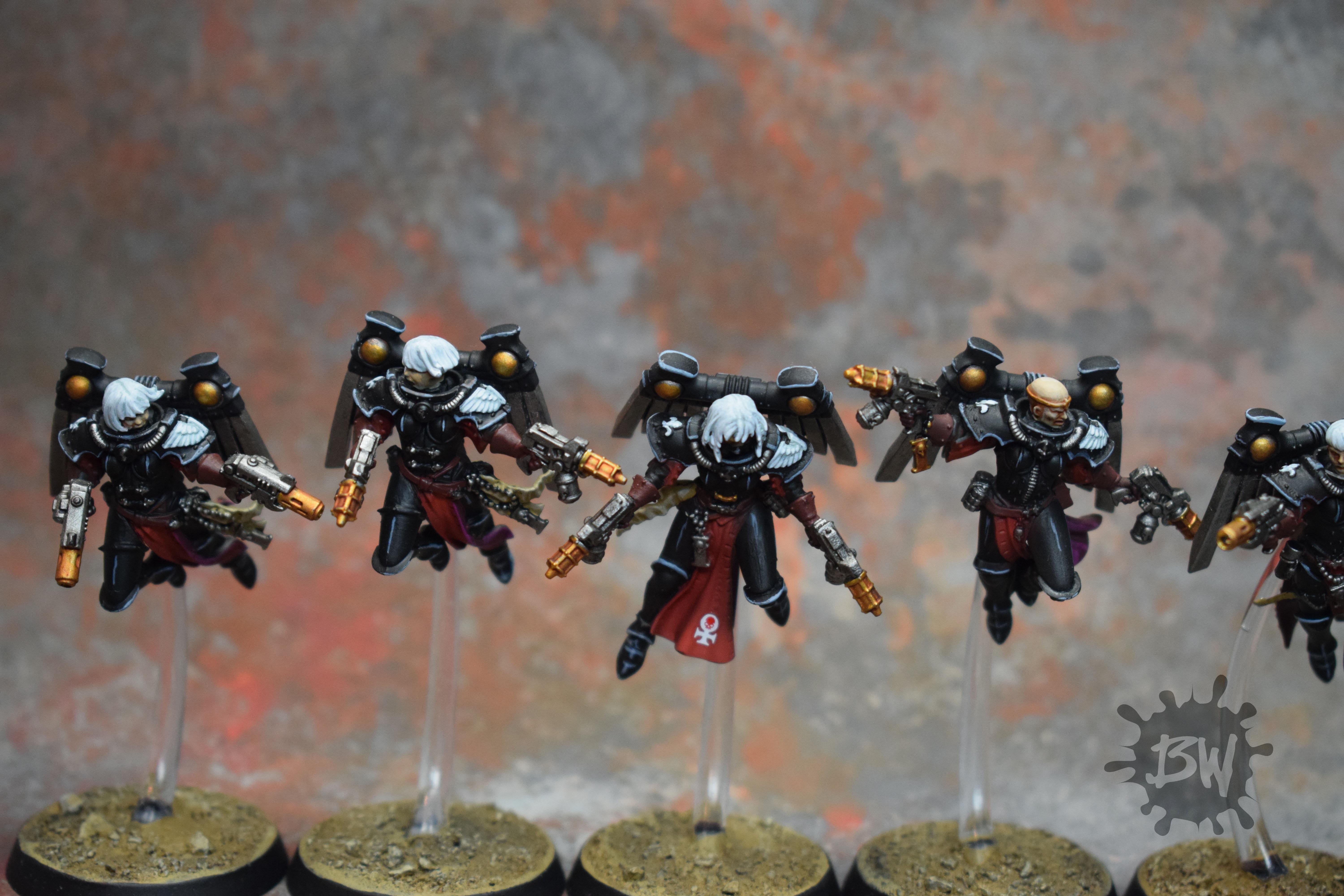 Adepta Sororitay, Games Workshop, Seraphim Squad, Warhammer 40,000