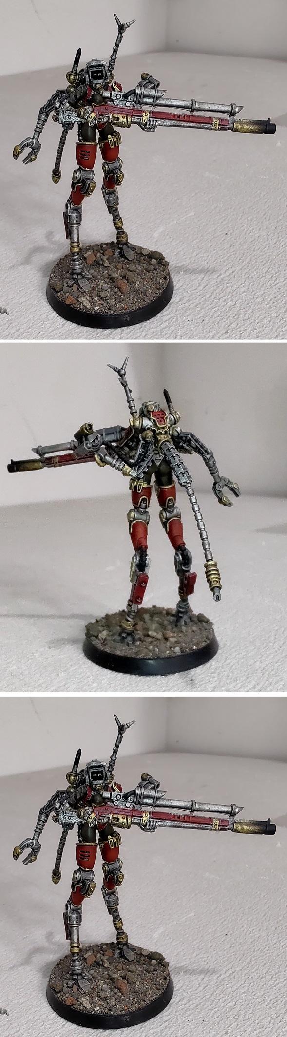 3dprint, Female, Mechanicus, Skatros, Snipers