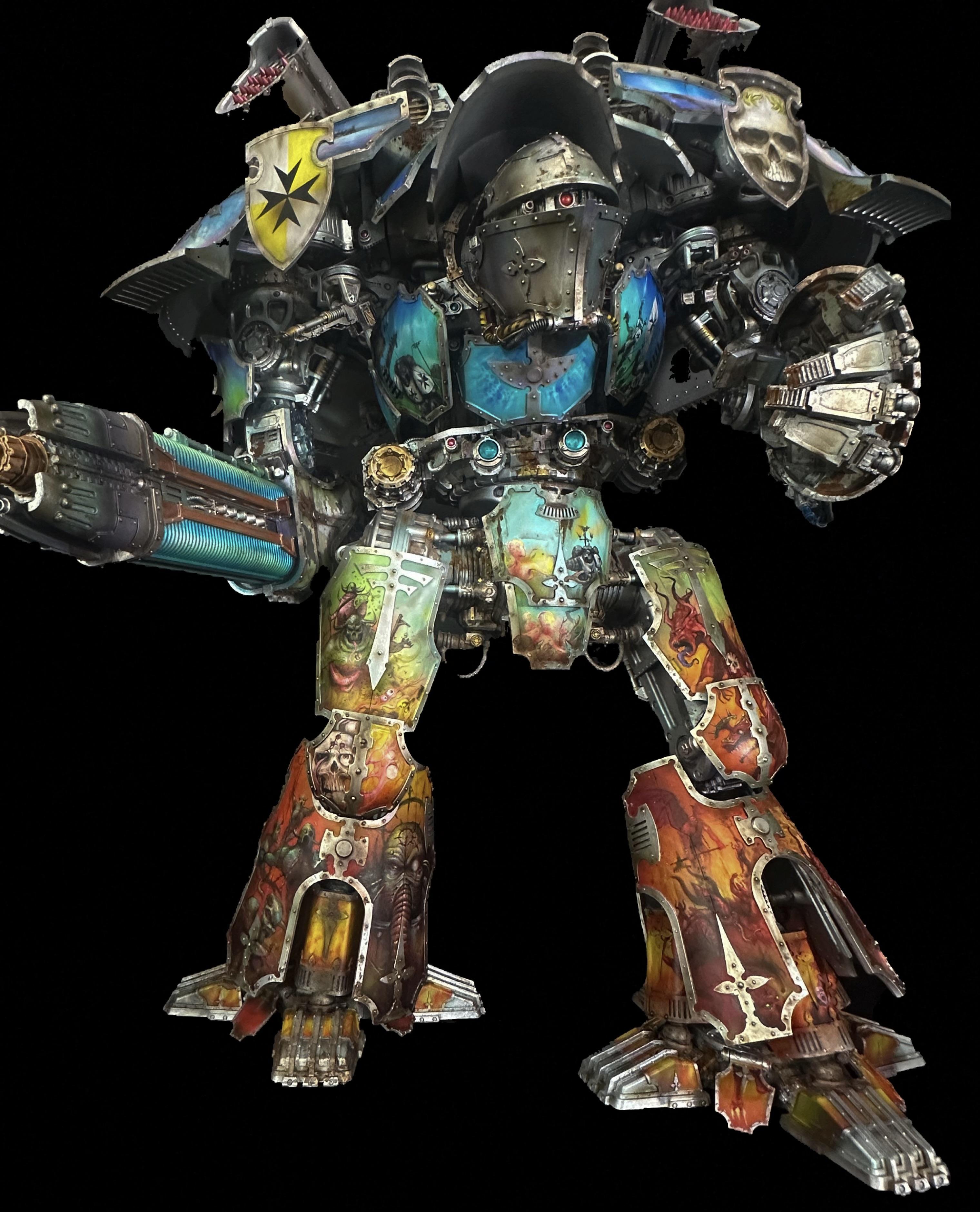 Forge World, Freehand, Mural, Warlord