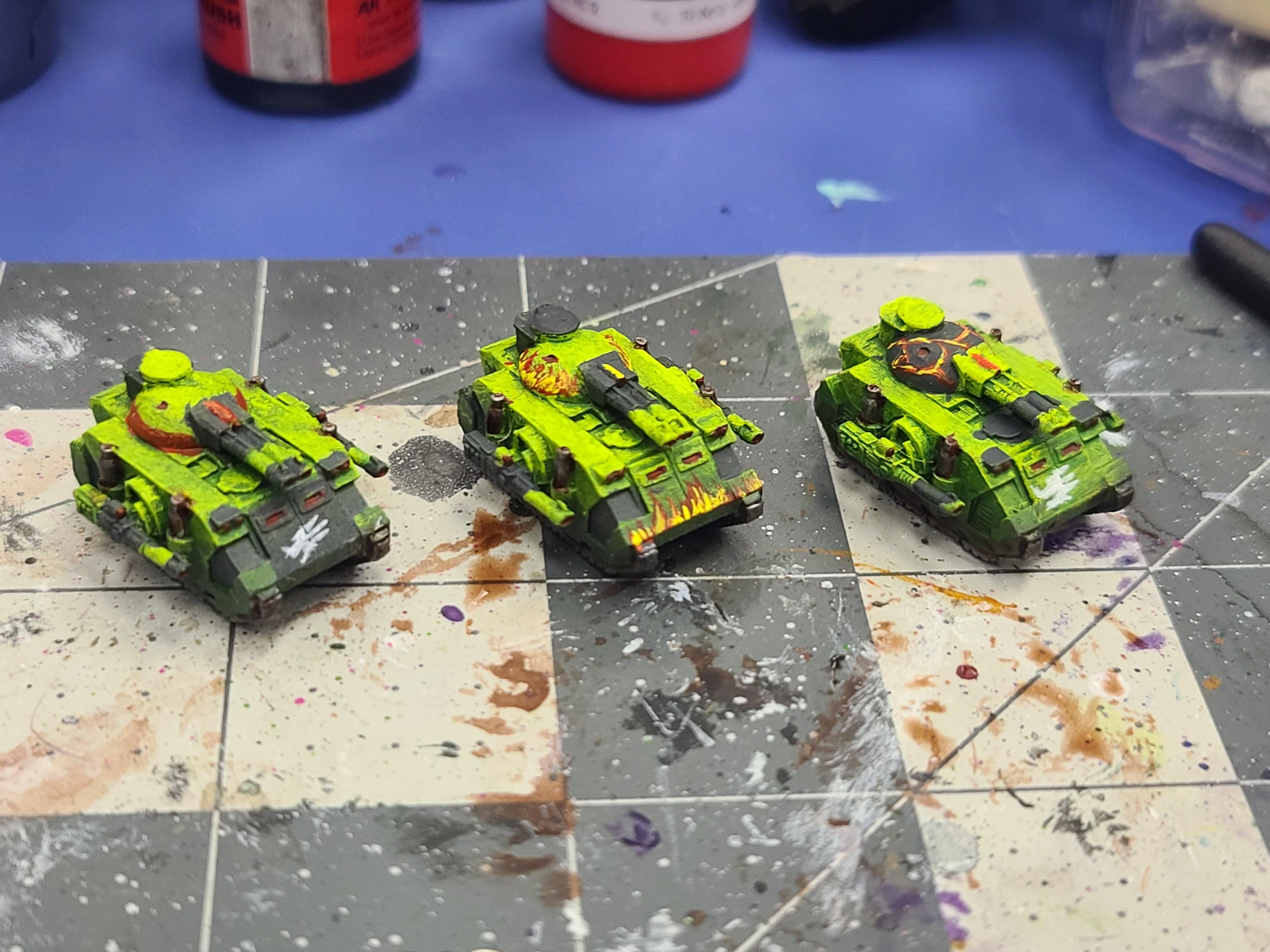 3d Print, 6mm, Epic, Predator, Salamanders, Sebs Print Shop, Space Marines