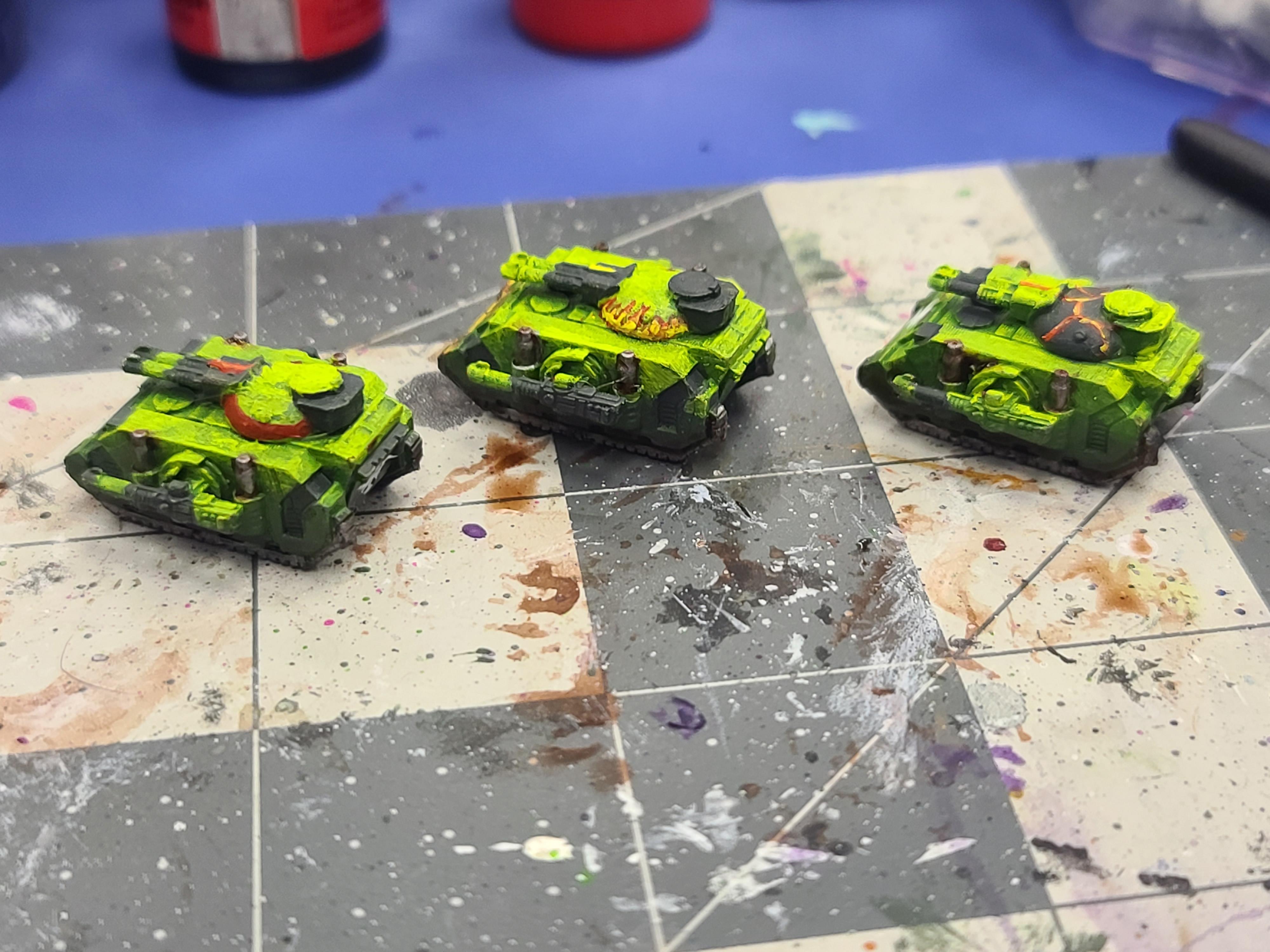 3d Print, 6mm, Epic, Predator, Salamanders, Sebs Print Shop, Space Marines