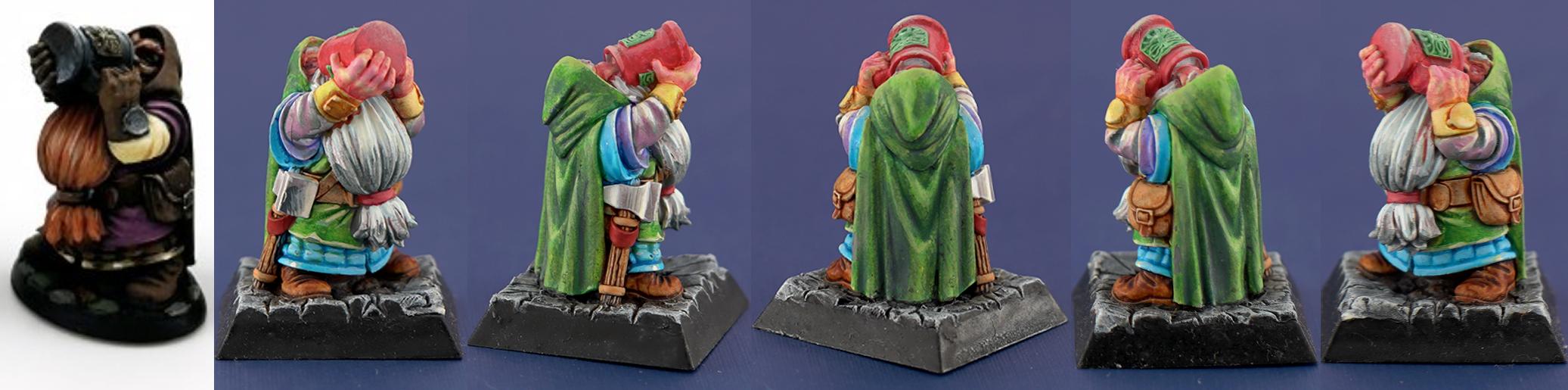 Bones, Bones Black, Dwarven  Brewmeister  And  Patrons, Dwarves, Reaper, Reaper Bones, Stein