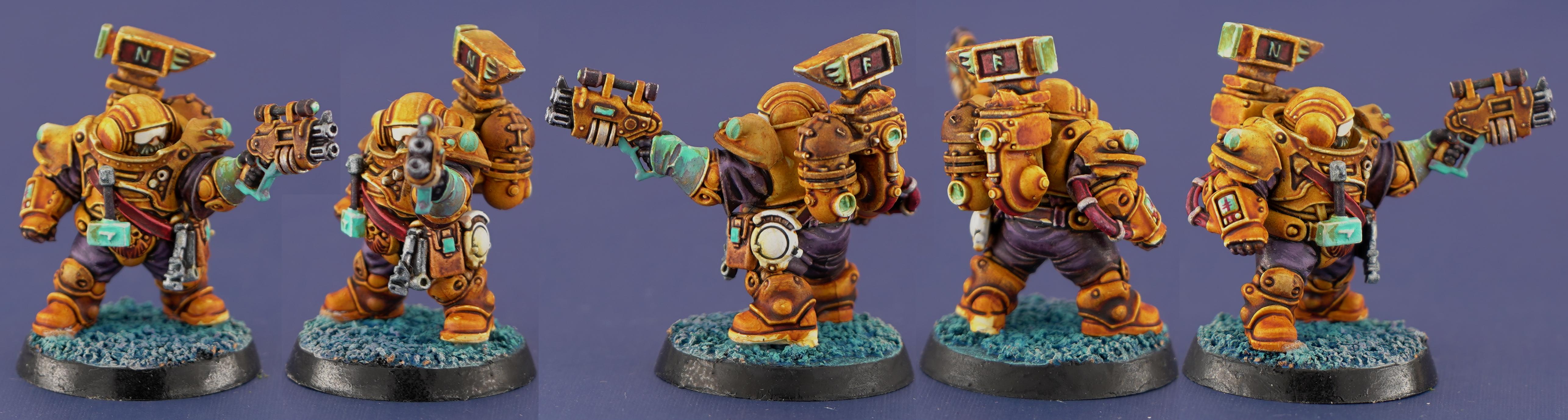 Dwarves, Ironhead, Kor, Miners, Necromunda, Prospectors, Squats, Tzar