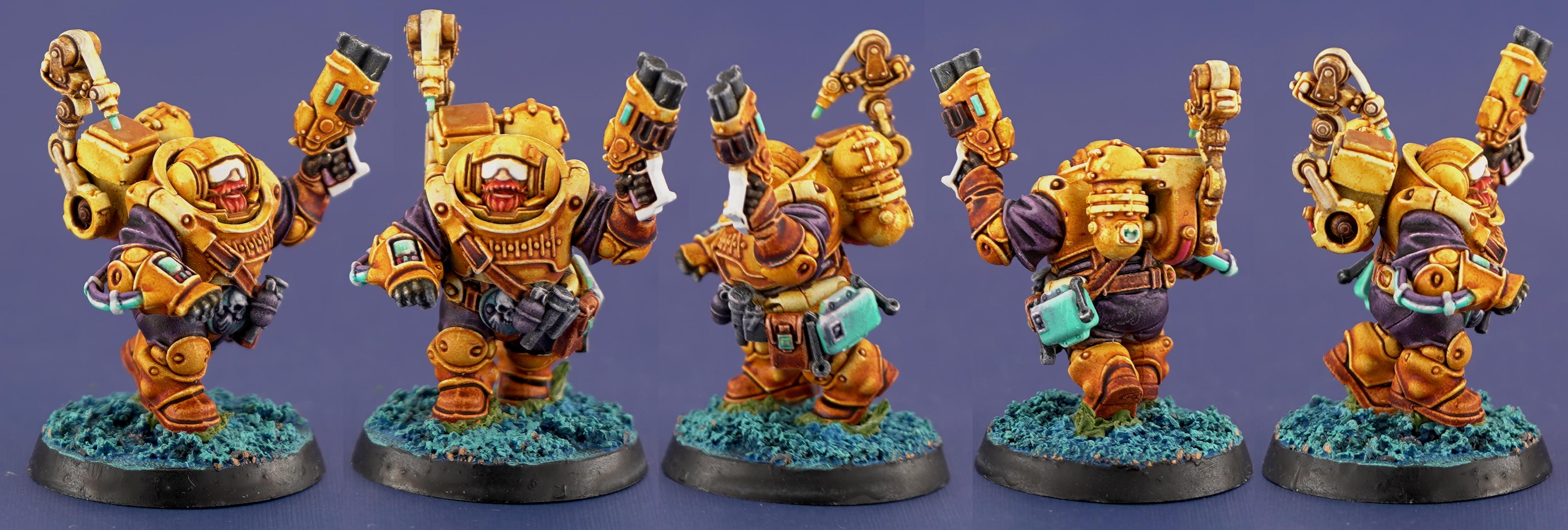 Dwarves, Ironhead, Kor, Miners, Necromunda, Prospectors, Squats, Tzar