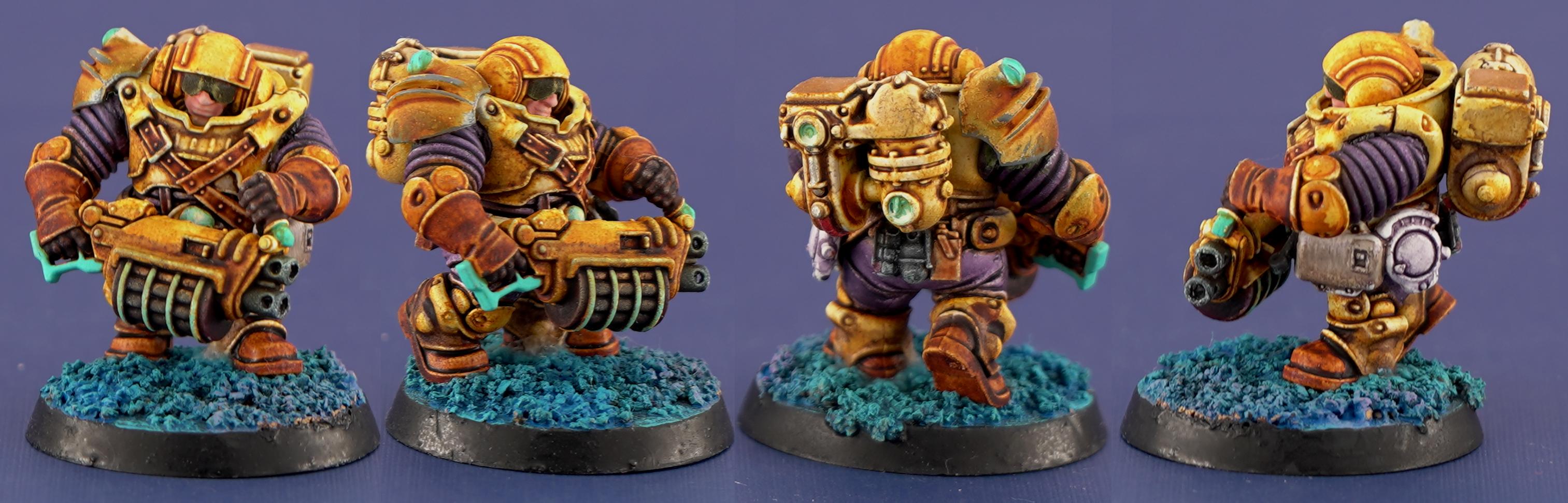 Dwarves, Ironhead, Kor, Miners, Necromunda, Prospectors, Squats, Tzar