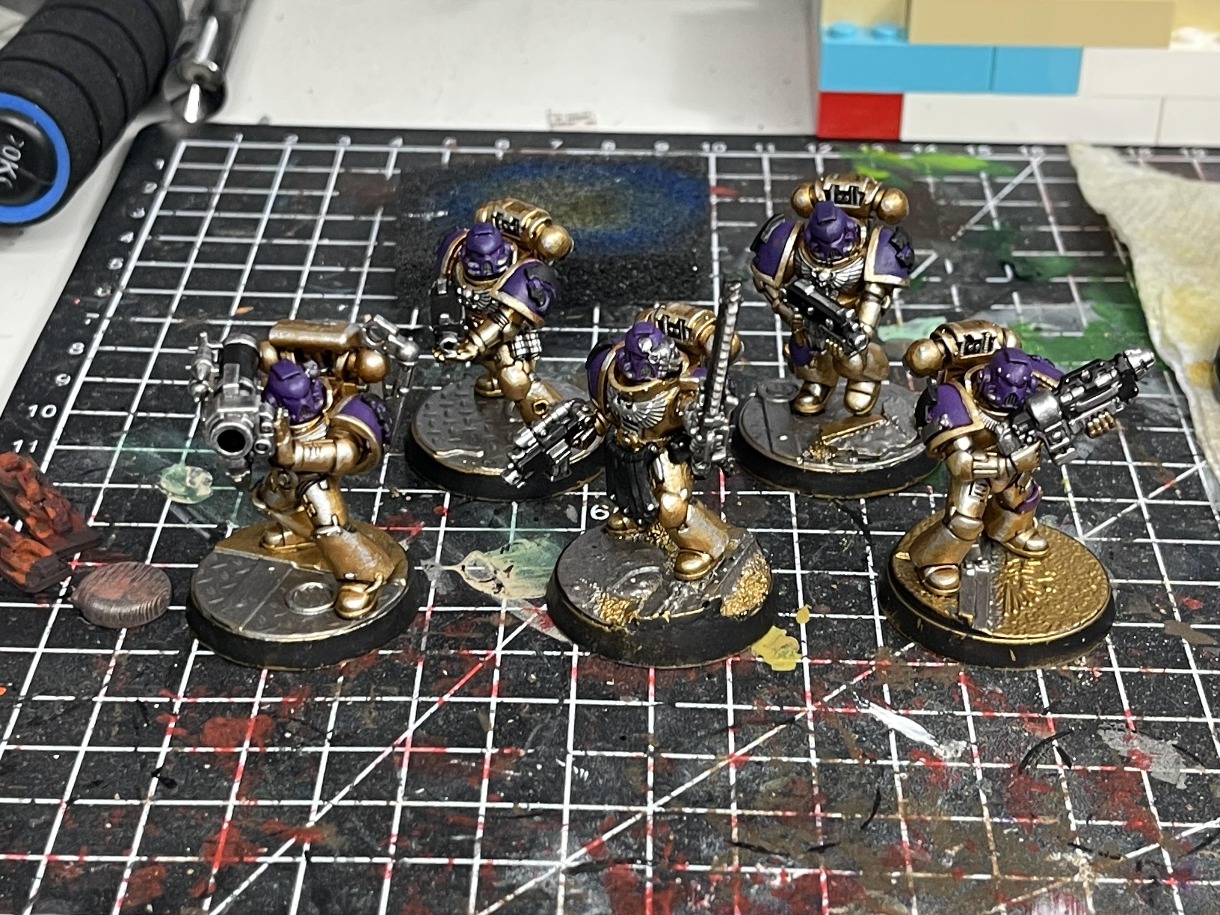 Space Marines, Tactical Squad, Void Panthers, Warhammer 40,000, Warhammer Fantasy, Work In Progress