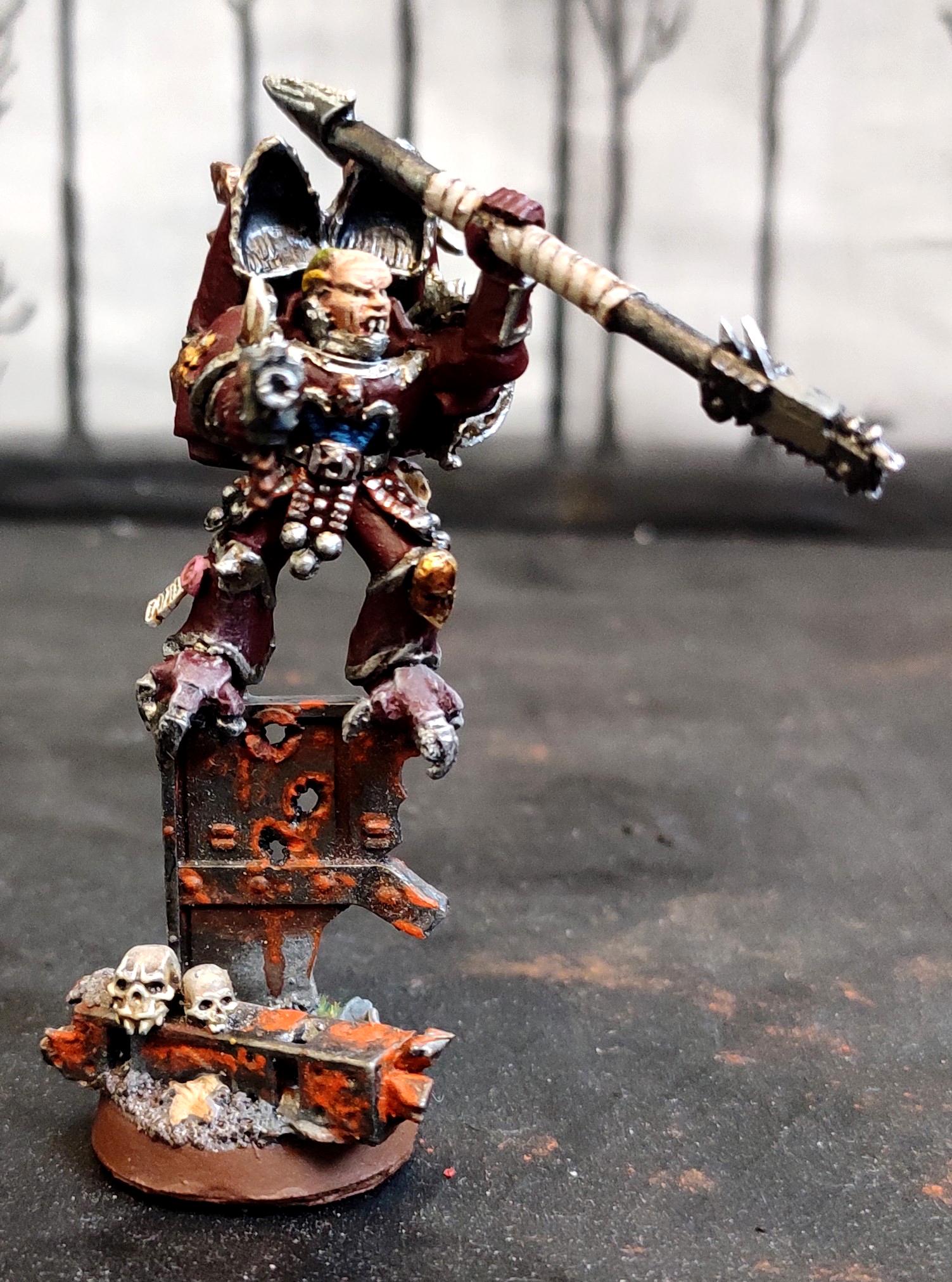 Casting, Chaos, Chaos Space Marines, Chaos Undivided, Conversion, Fast Attack, Heresy, Heretic Astartes, Infantry, Putty, Raptors, Spear, Squad, Traitor Legions, Warhammer 40,000, Word Bearers