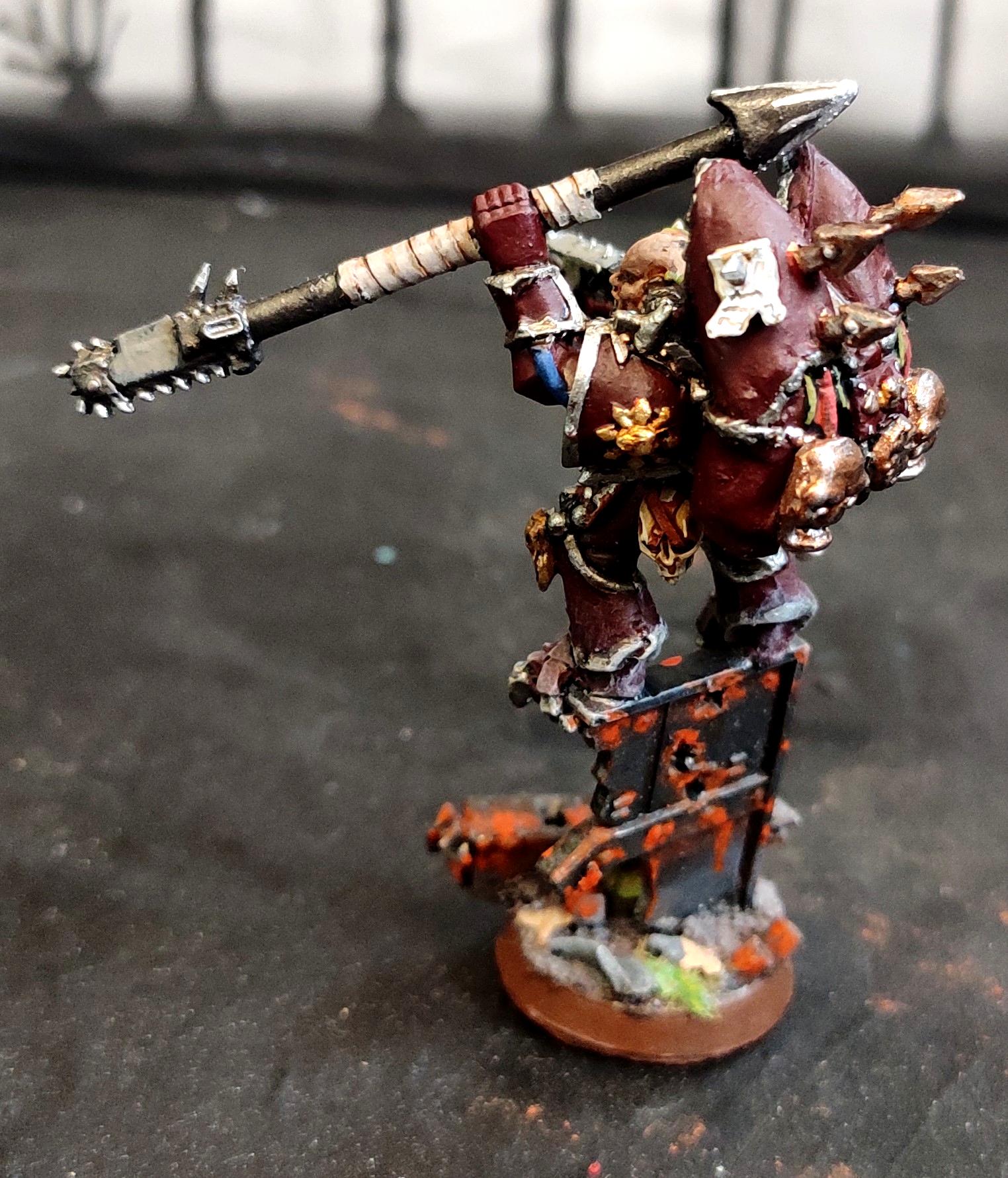 Casting, Chaos, Chaos Space Marines, Chaos Undivided, Conversion, Fast Attack, Heresy, Heretic Astartes, Infantry, Putty, Raptors, Spear, Squad, Traitor Legions, Warhammer 40,000, Word Bearers
