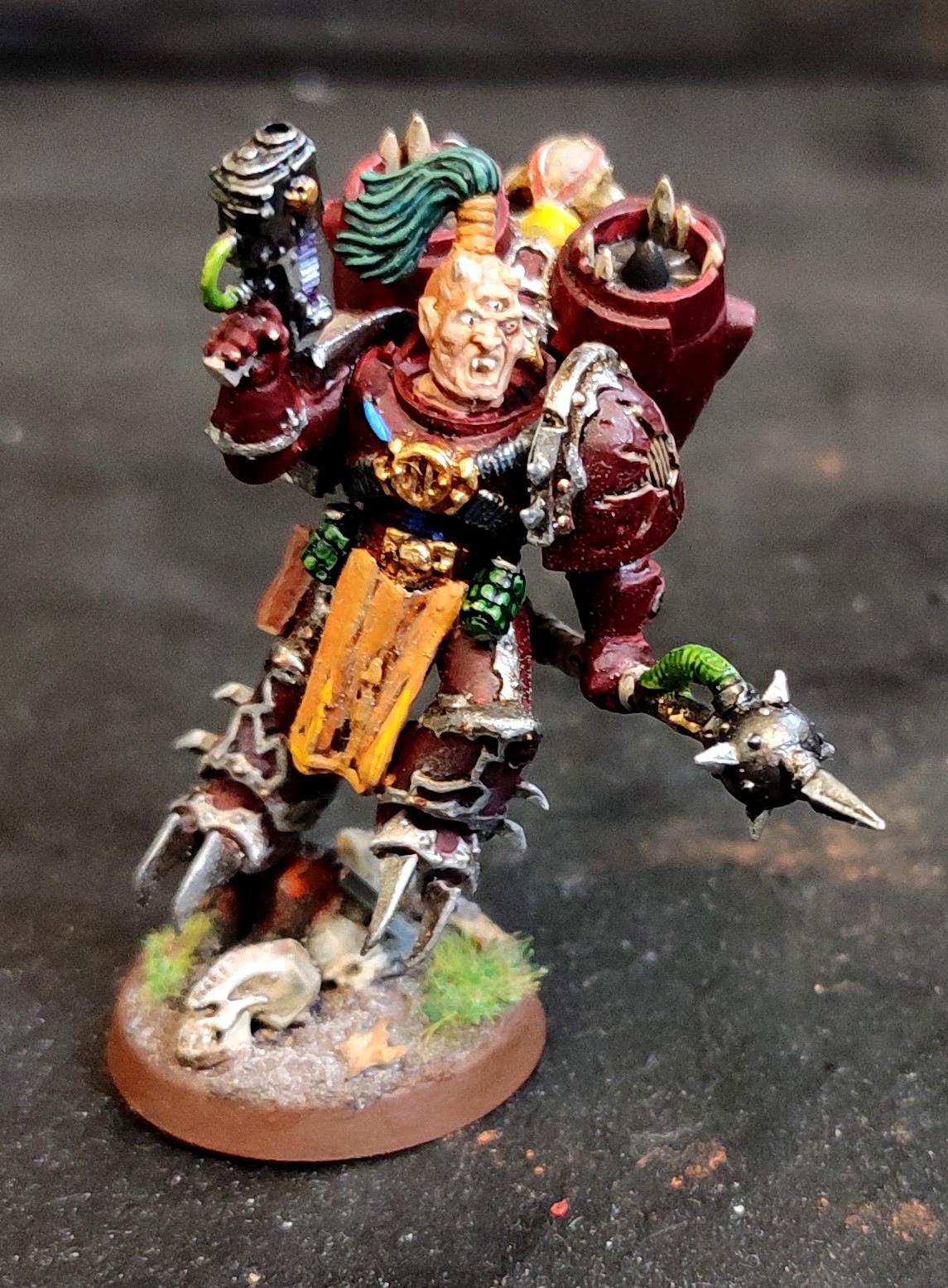 Avatars Of War, Chaos, Chaos Space Marines, Chaos Undivided, Conversion, Eavy Metal, Fast Attack, Heresy, Heretic Astartes, Infantry, Mace, Plasma, Raptors, Squad, Traitor Legions, Warhammer 40,000, Word Bearers