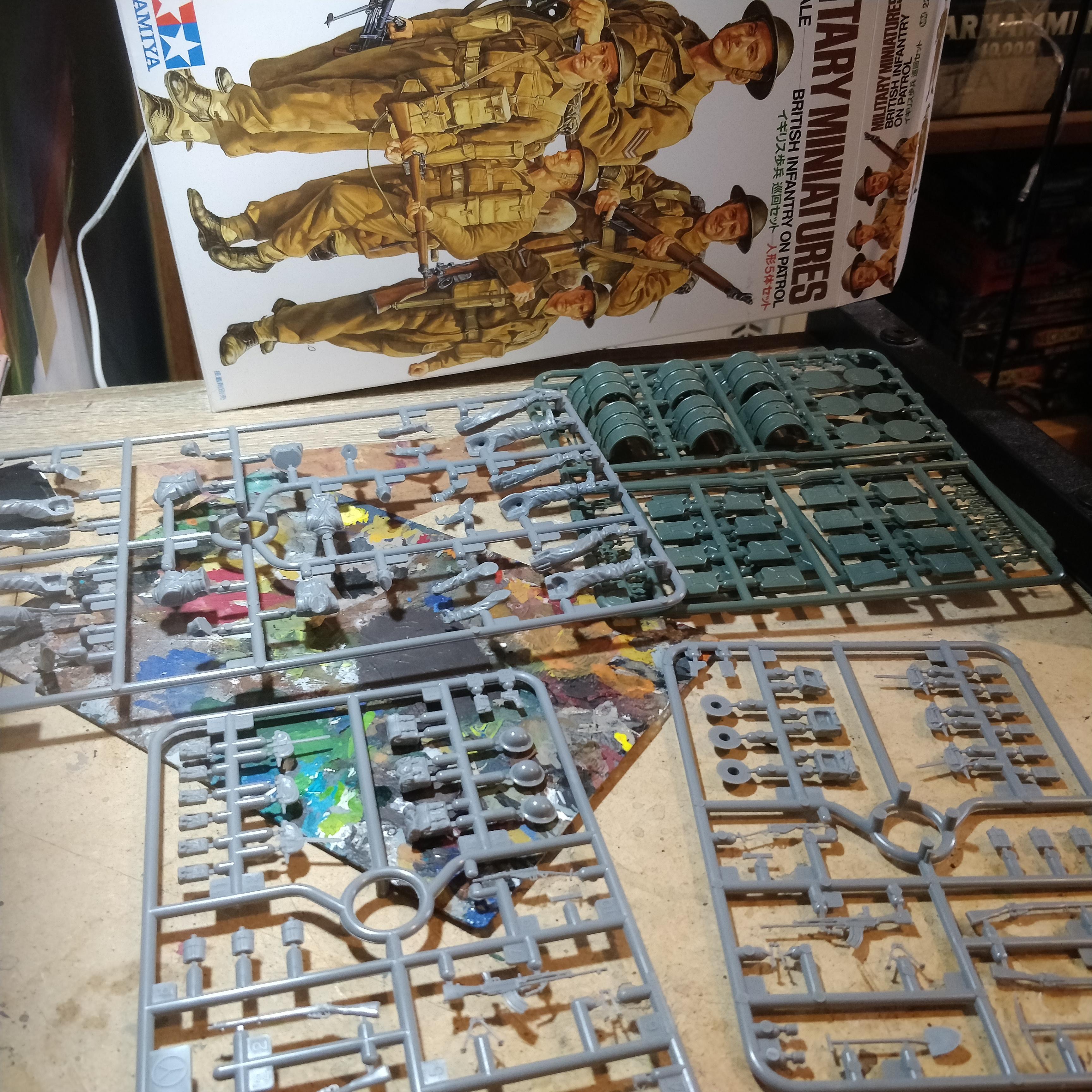 1/35, 54mm, Astra Militarum, Guardsmen, Imperial, Inquisitor, Tamiya