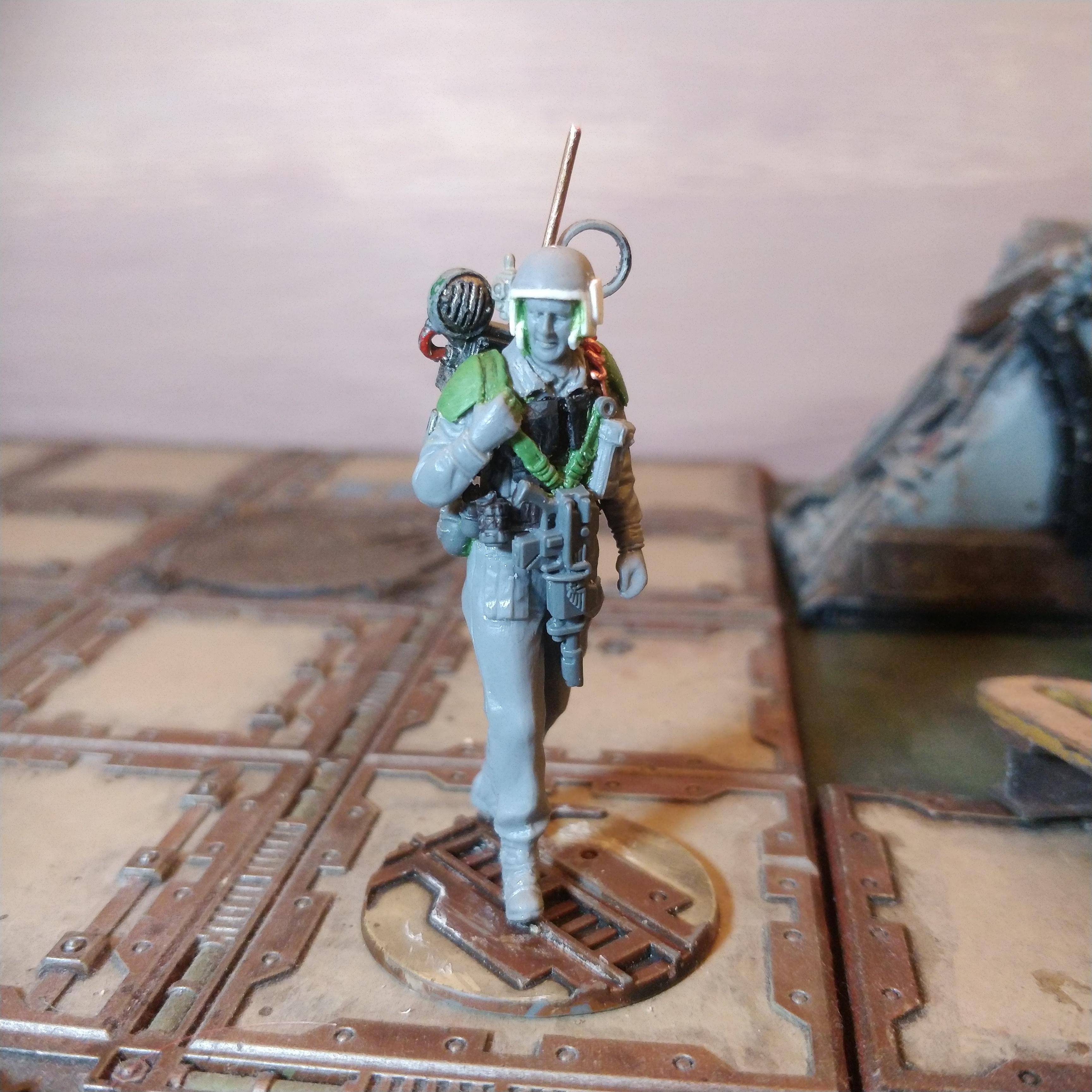 1/35, 54mm, Astra Militarum, Guardsmen, Imperial, Inquisitor, Tamiya