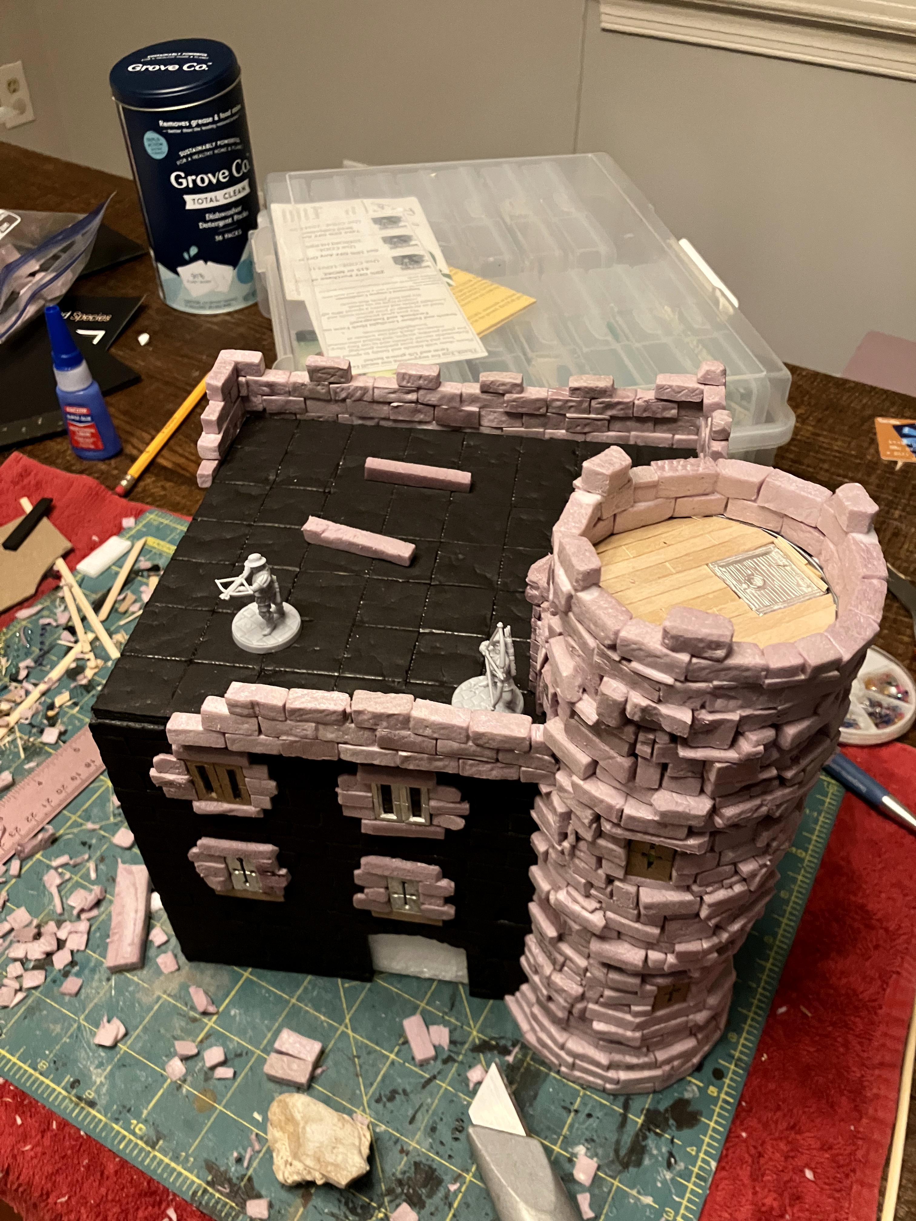 Age Of Sigmar, Castle, Kitbash, Medieval, Mordheim, Scratch Build, Terrain, Village, Warhammer Fantasy