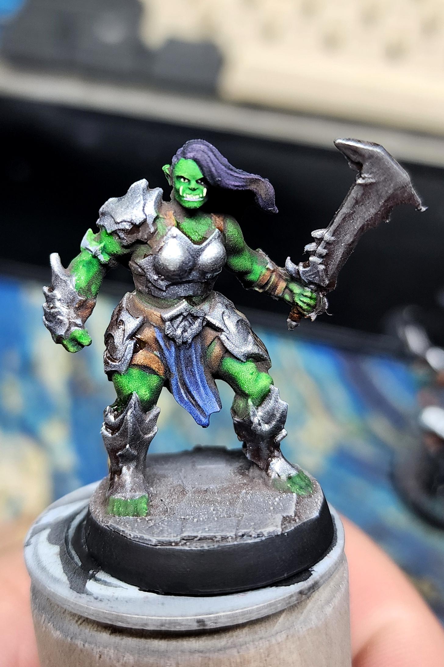 Hero Quest, Orcs, Slapchop, Speedpaint