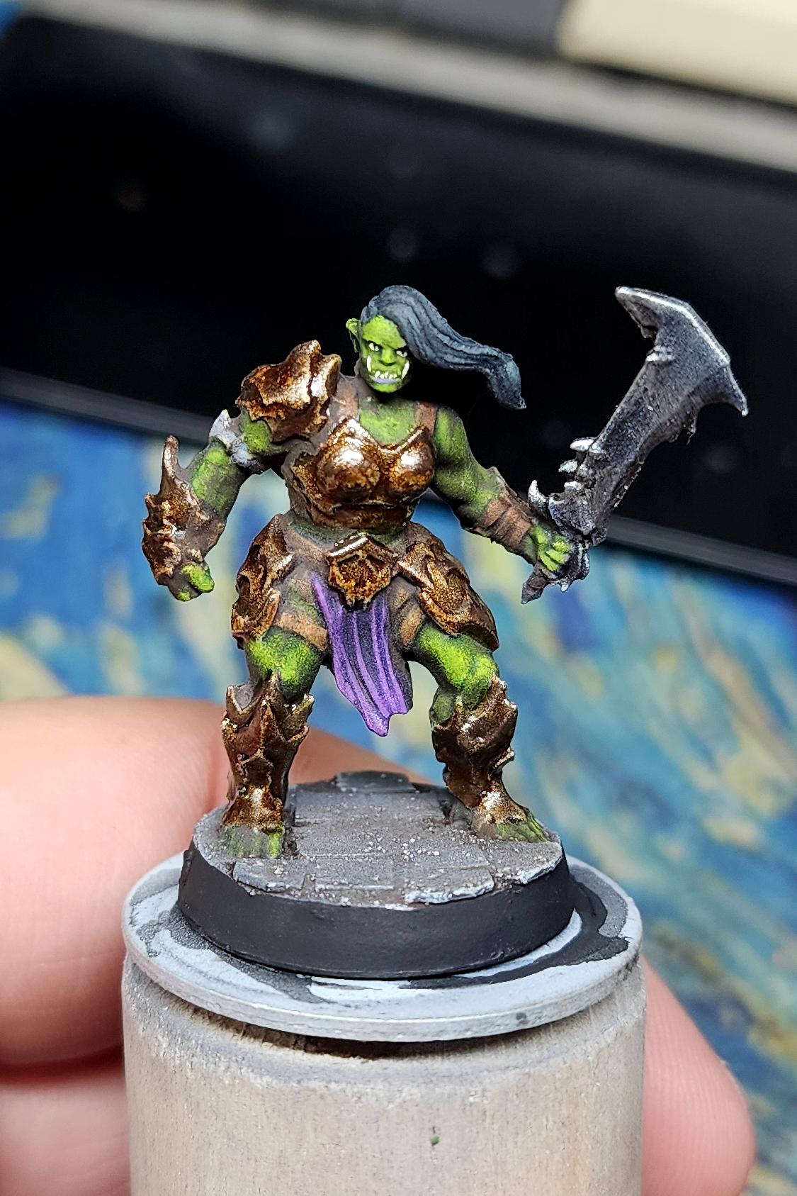 Female, Hero Quest, Orcs, Slapchop, Speedpaint