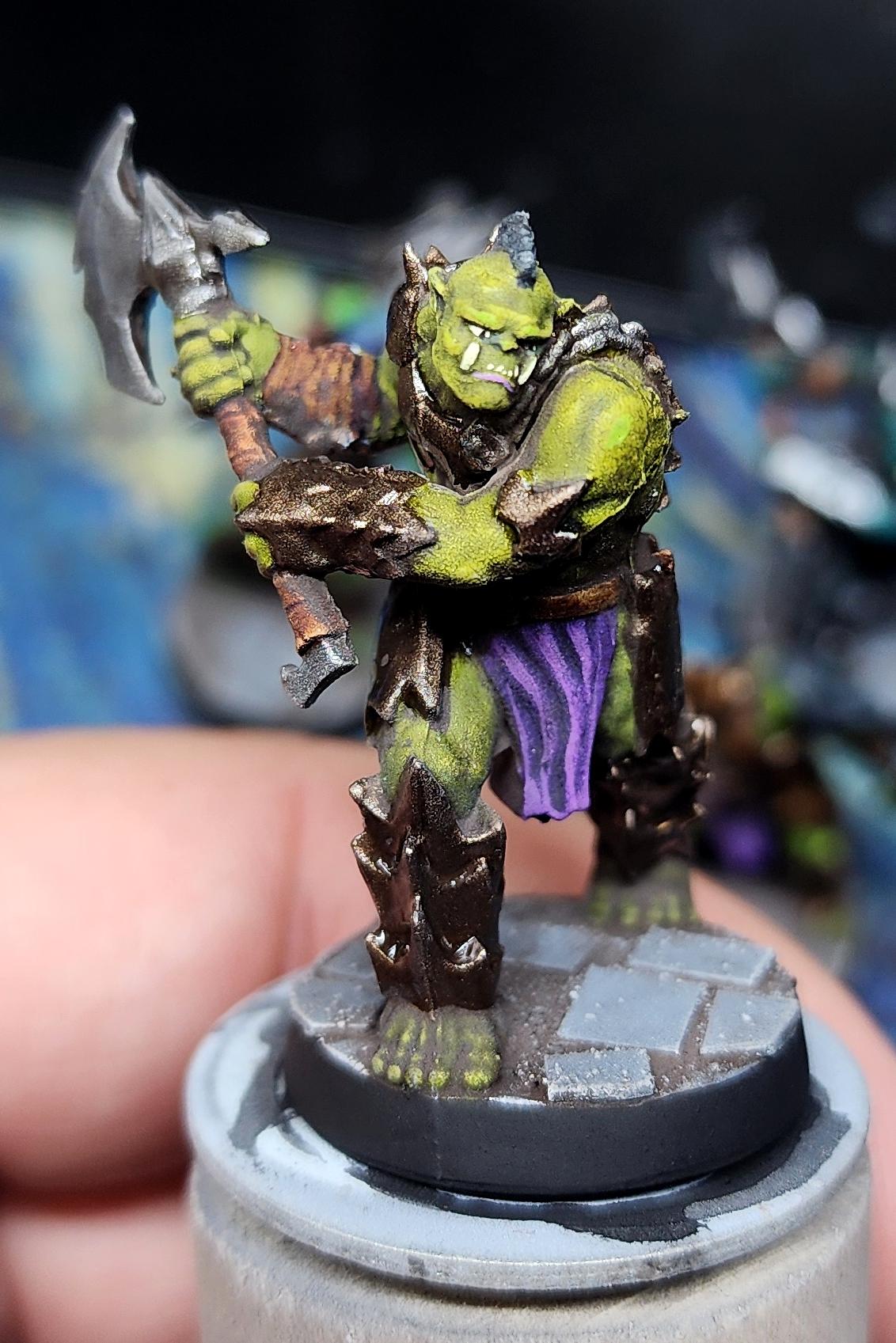 Hero Quest, Orcs, Slapchop, Speedpaint