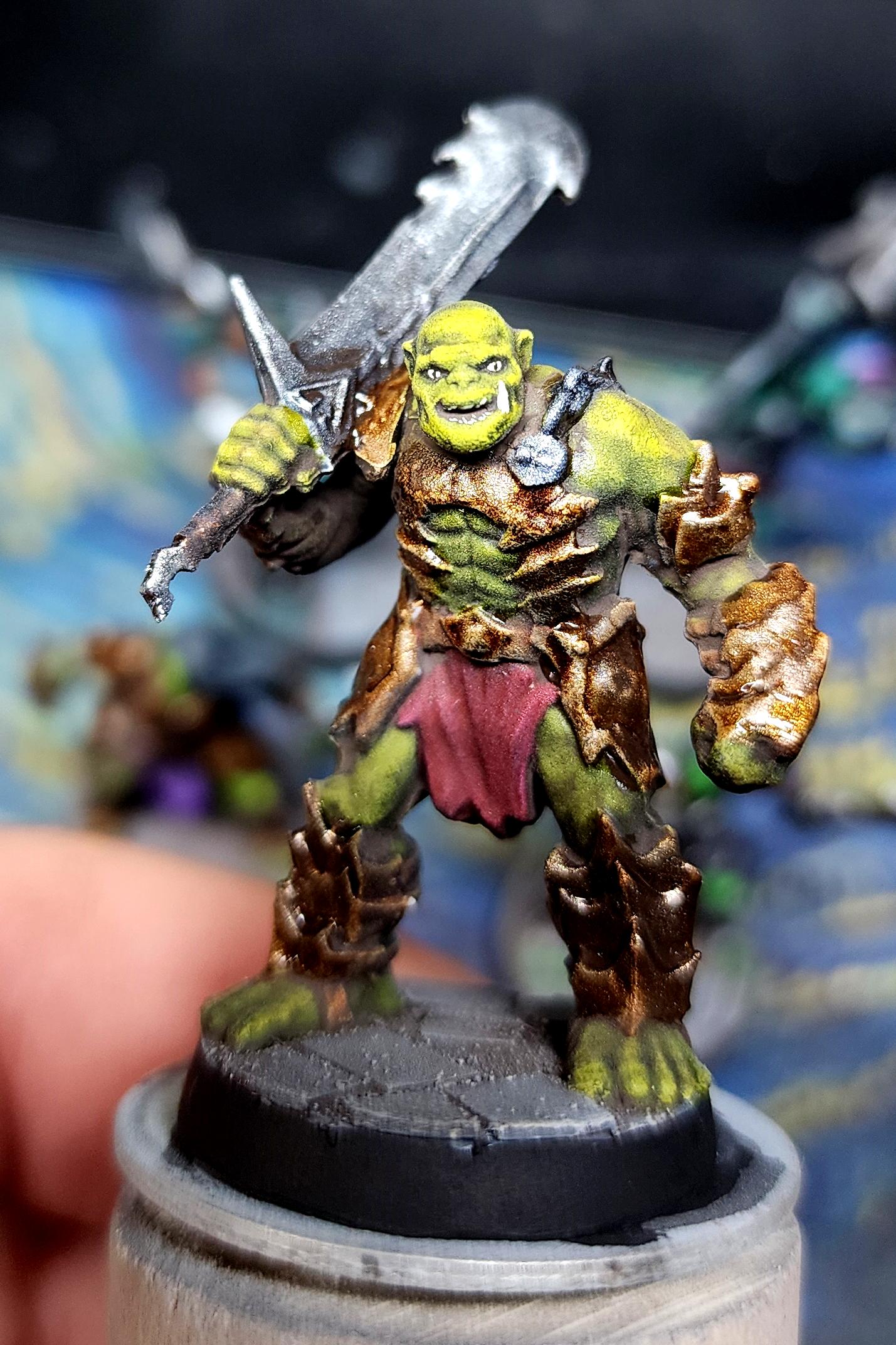 Hero Quest, Orcs, Slapchop, Speedpaint