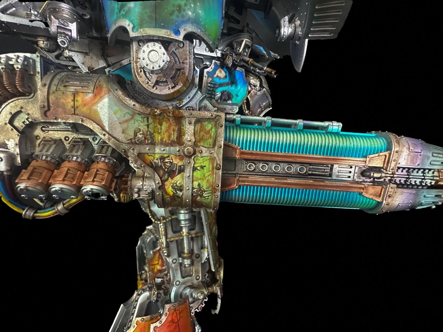 Airbrushed, Mural, Warhammer 40,000, Warlord