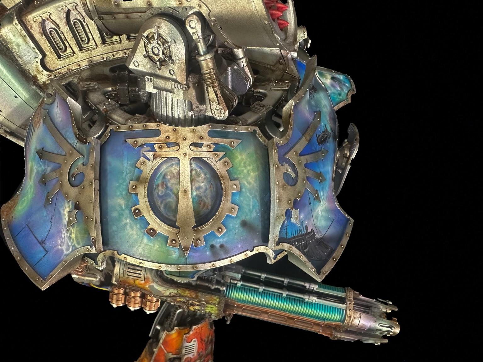 Airbrushed, Mural, Warhammer 40,000, Warlord