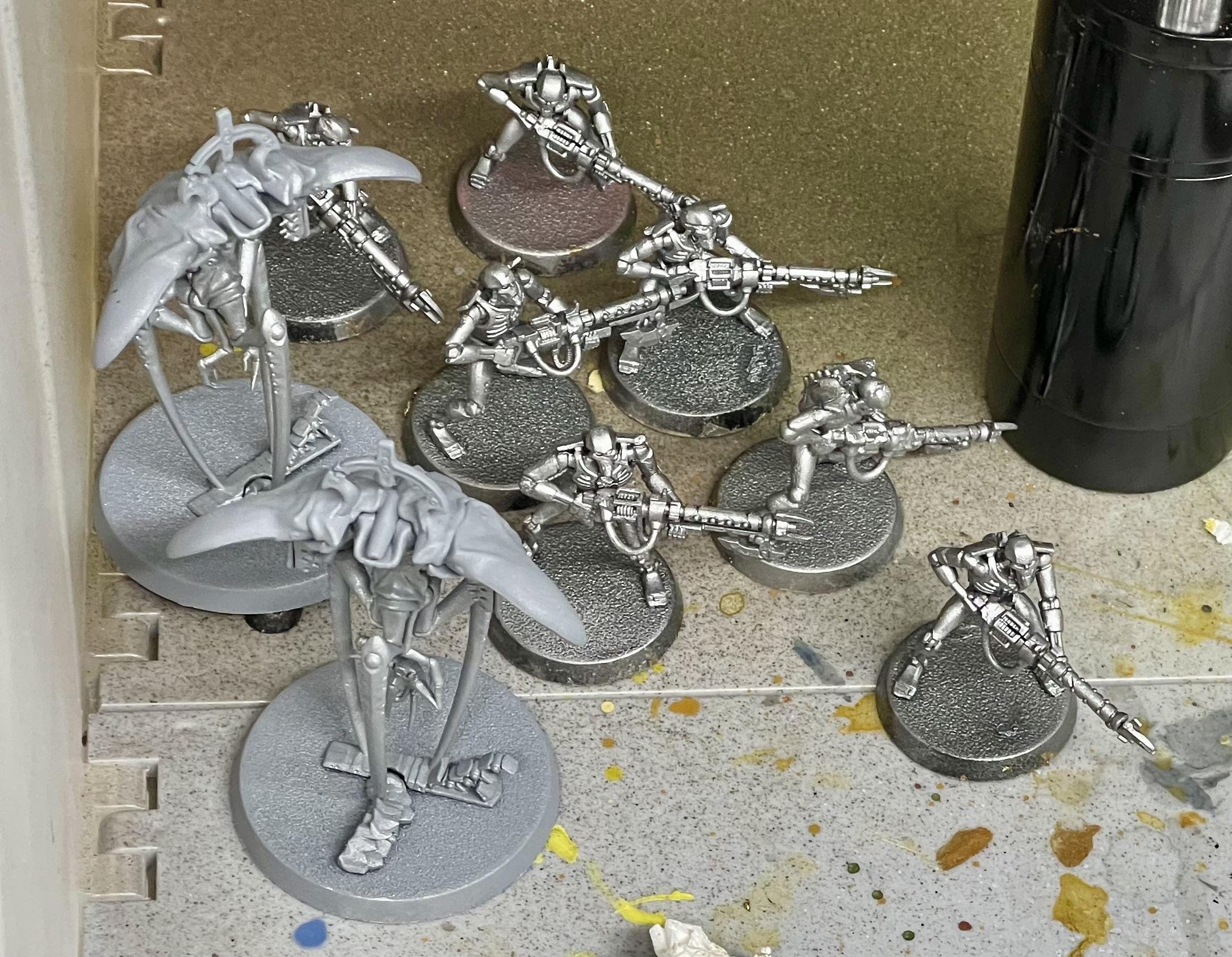 Ascension, Blackstone Fortress, Guardian Drones, Necron Warriors, Necrons, Warhammer 40,000, Warhammer Fantasy, Warhammer Quest