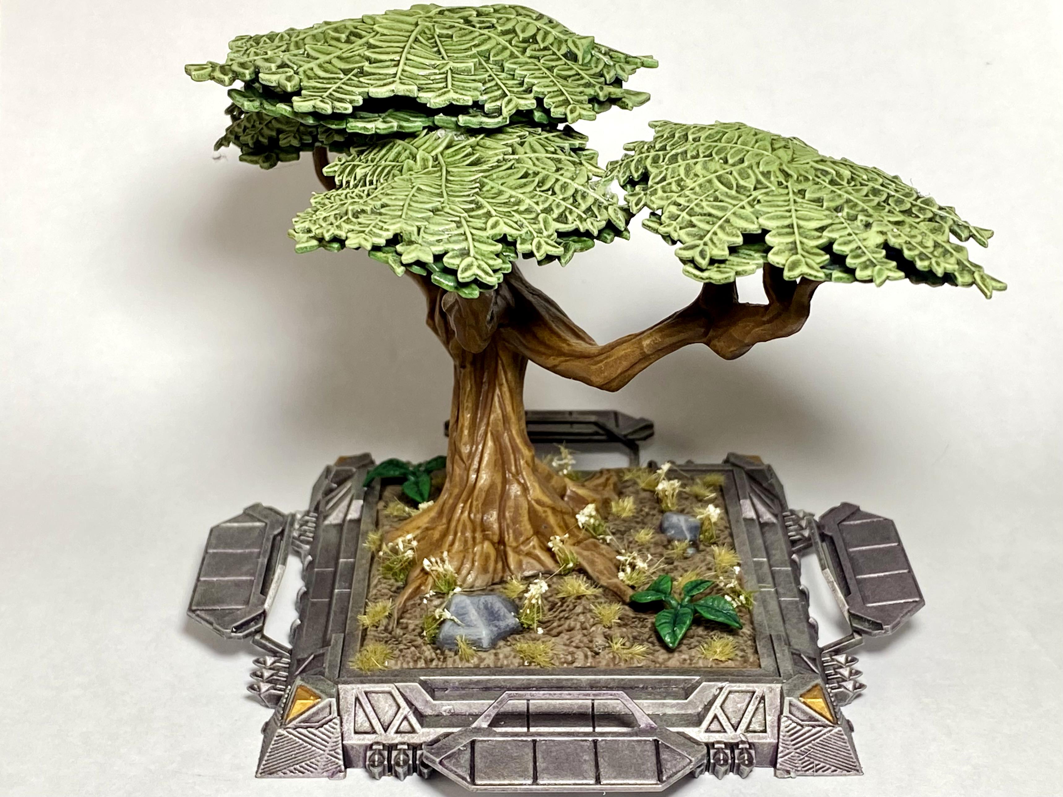Amg, Atomic Mass Games, Infinity, Kingdom Of Wakanda Terrain Pack, Marvel Crisis Protocol, Mcp, Terrain, Trees