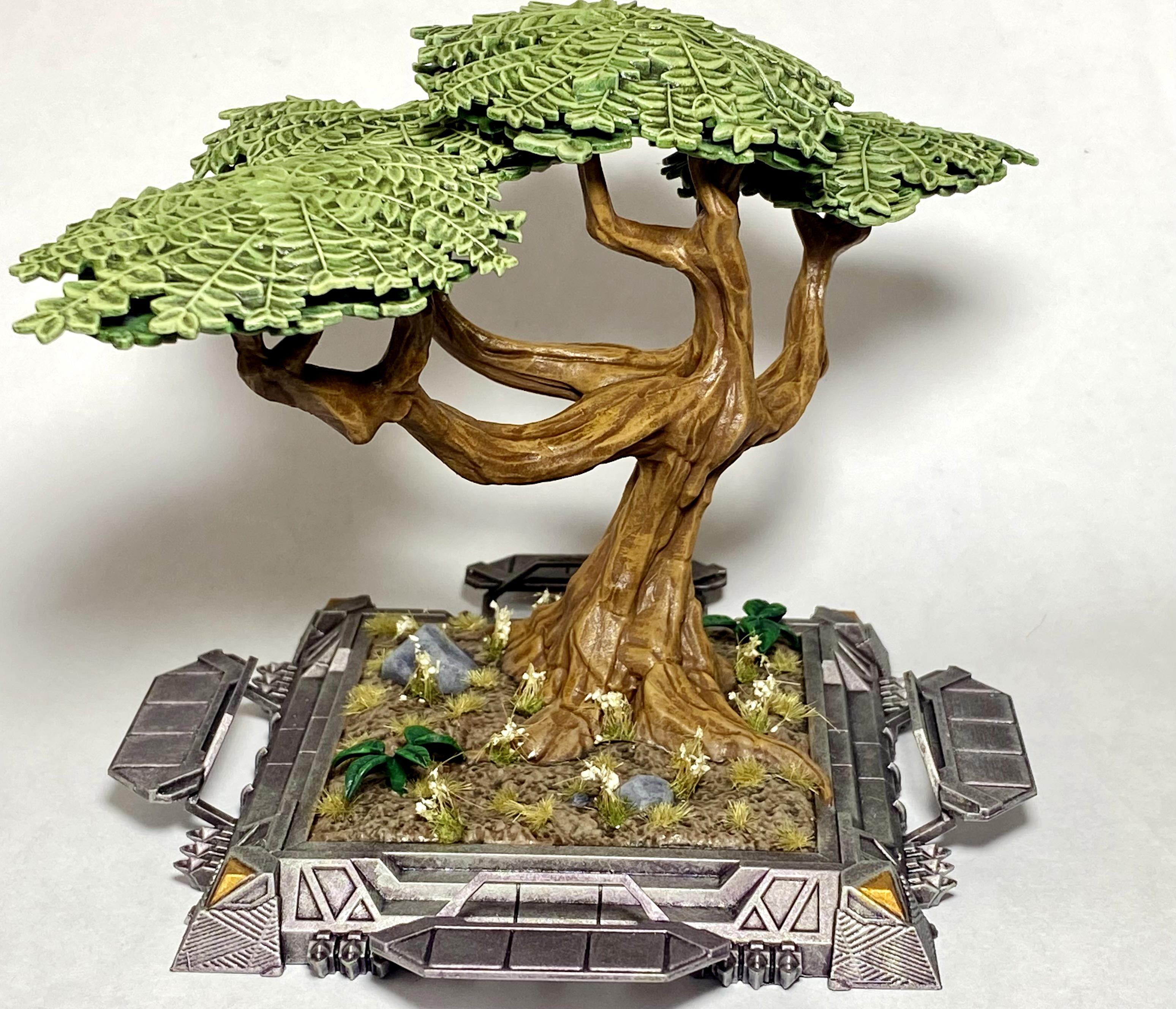 Amg, Atomic Mass Games, Infinity, Kingdom Of Wakanda Terrain Pack, Marvel Crisis Protocol, Mcp, Park, Terrain, Trees