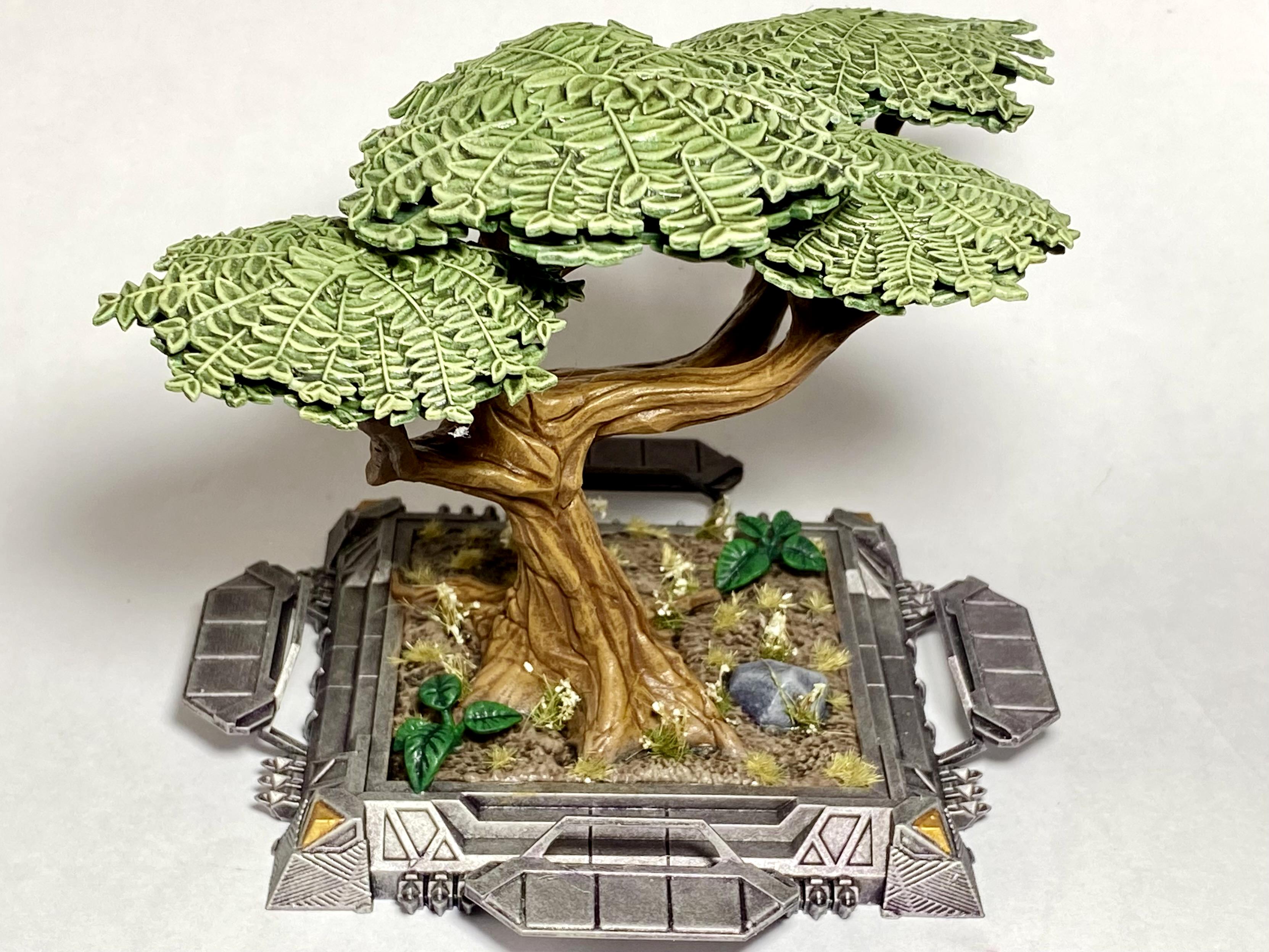 Amg, Atomic Mass Games, Infinity, Kingdom Of Wakanda Terrain Pack, Marvel Crisis Protocol, Mcp, Terrain, Trees