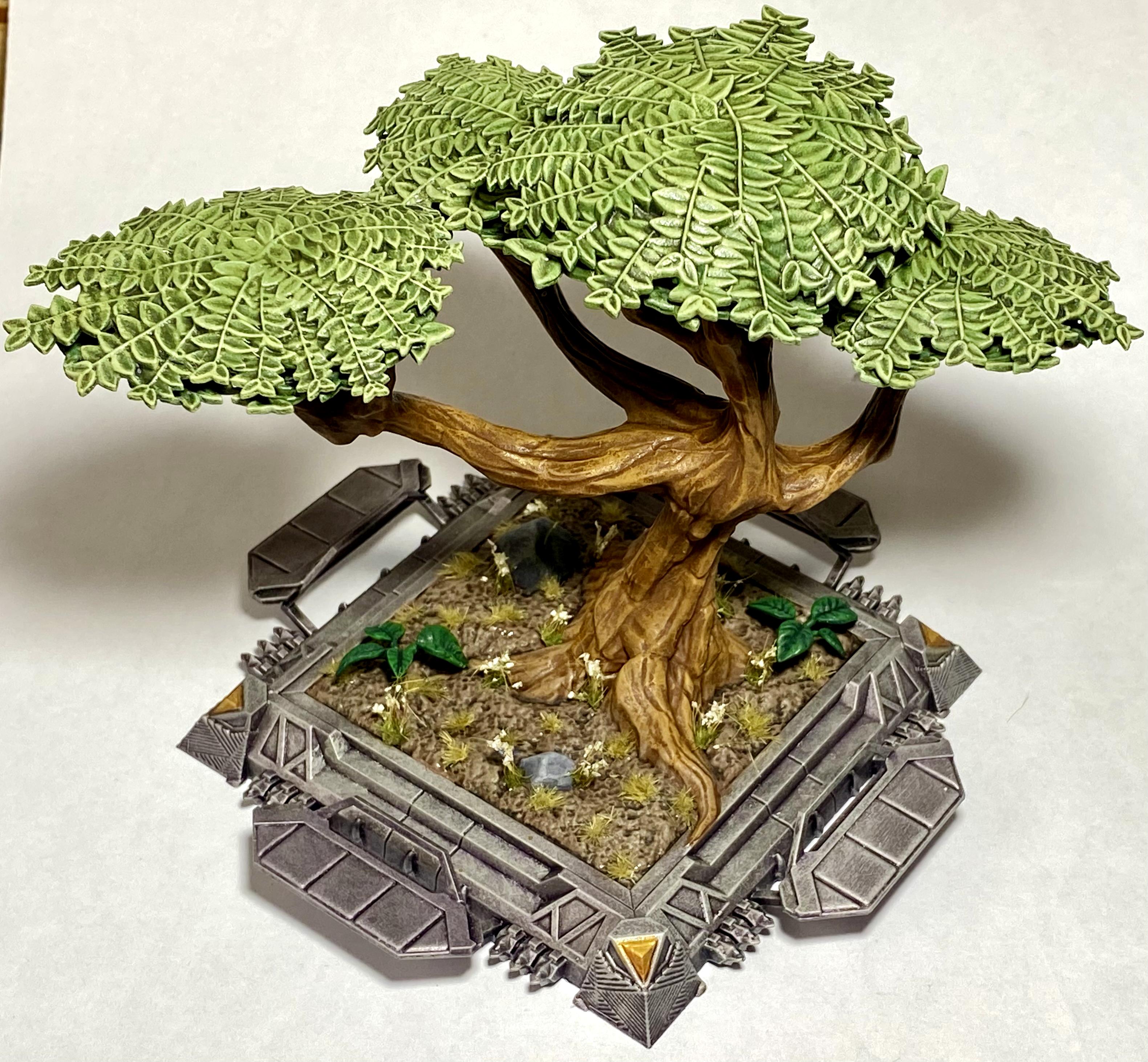 Amg, Atomic Mass Games, Infinity, Kingdom Of Wakanda Terrain Pack, Marvel Crisis Protocol, Mcp, Terrain, Trees