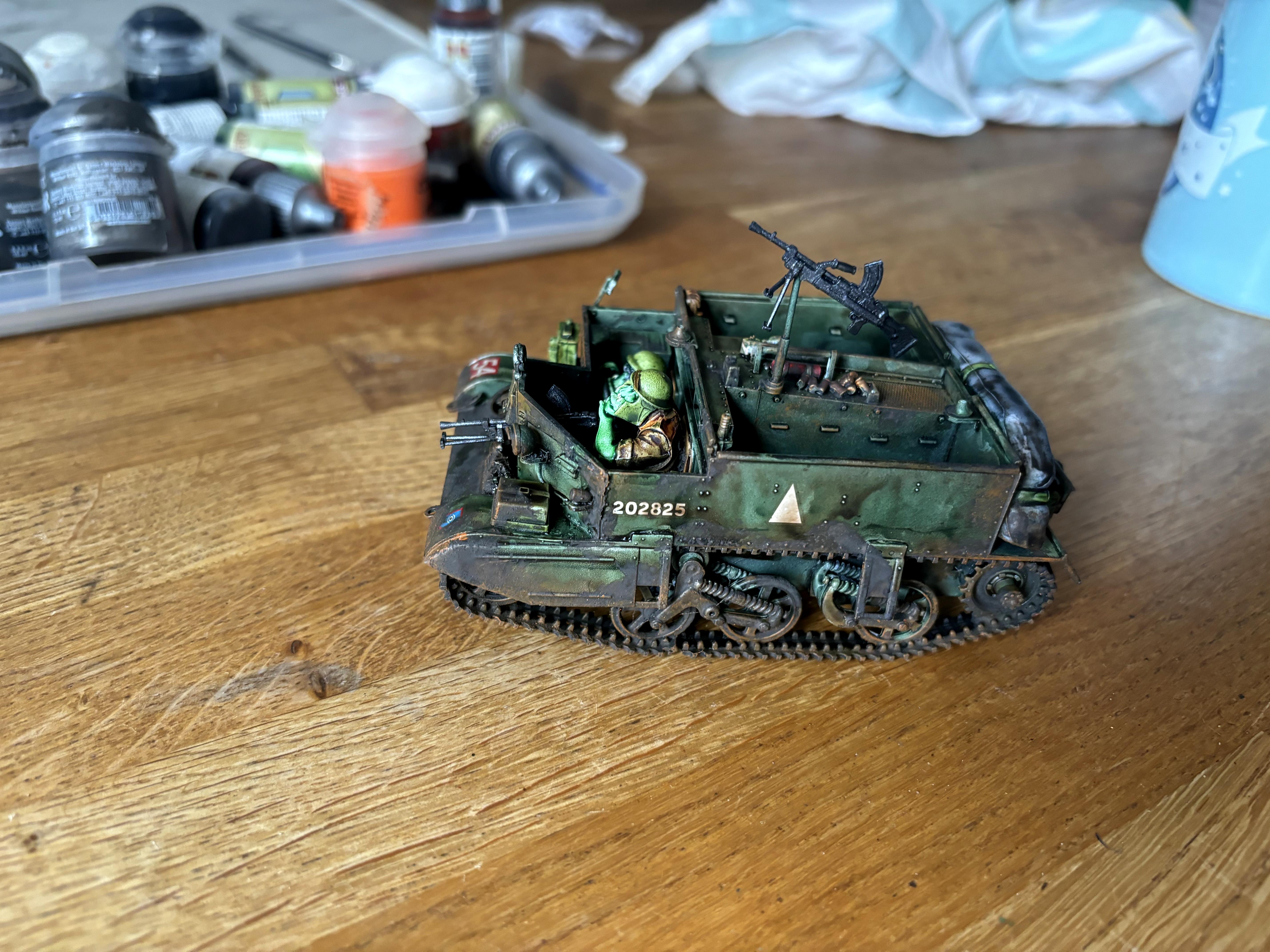 Bren Carrier, Kommando, Orks, Universal Carrier, Weathered, World War 2, World War Two