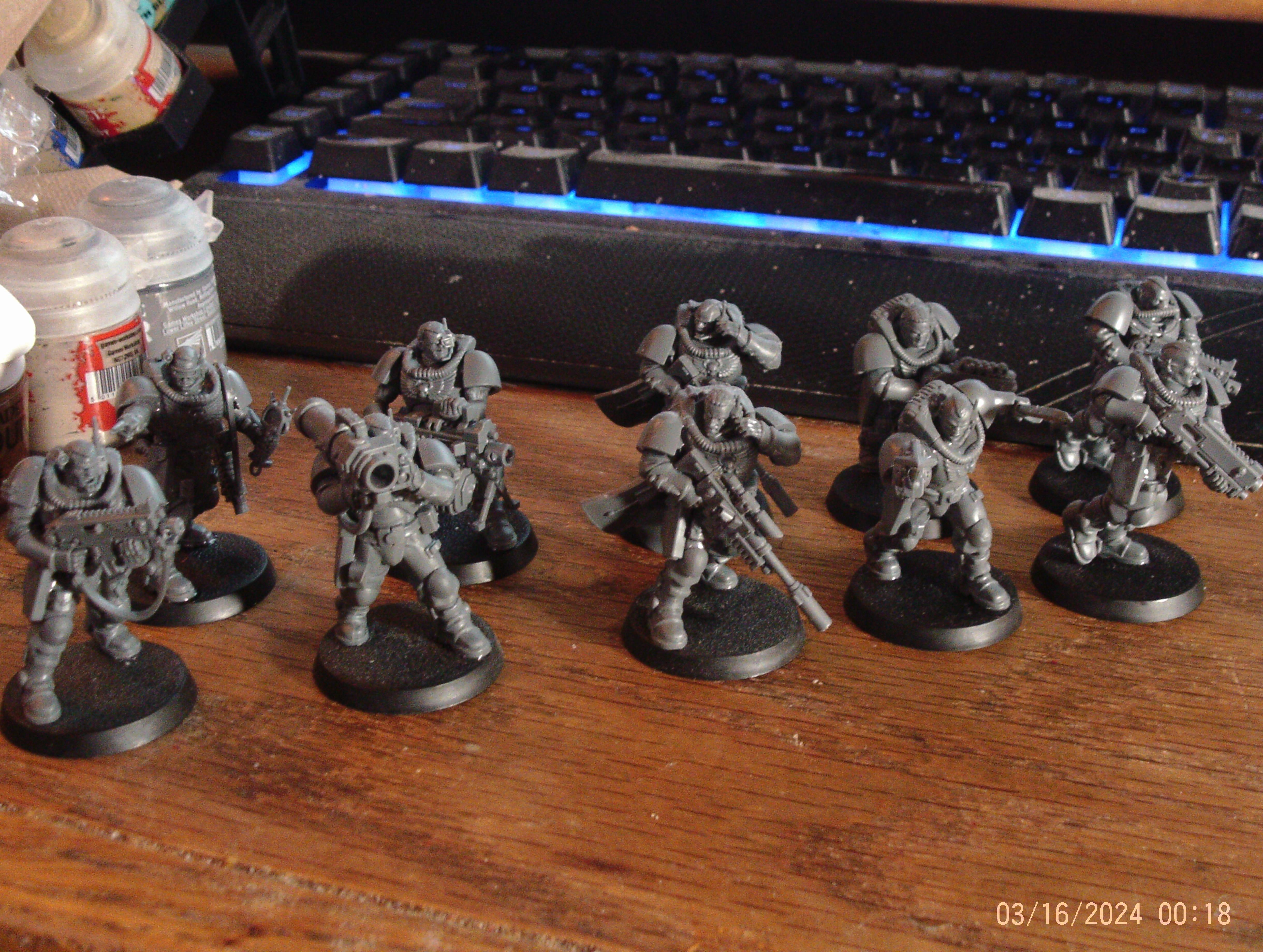 New Scouts assembled