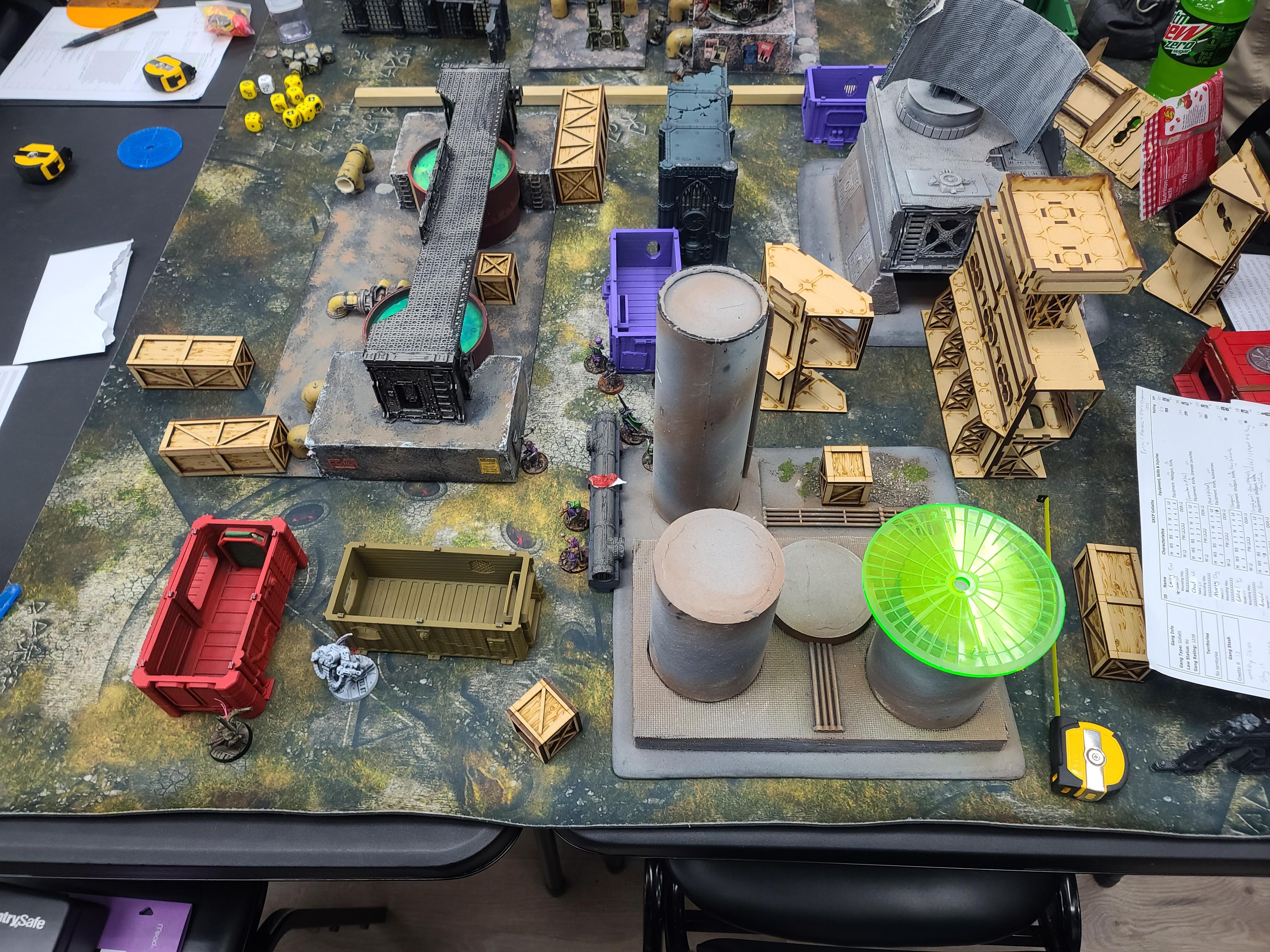 Ambush, Campaign Game, Game Pictures, House Goliath, Necromunda, Skirmish Gaming