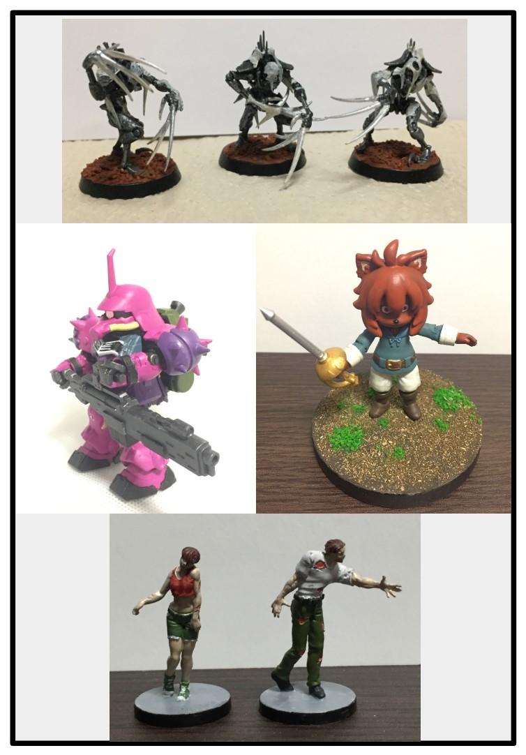 Dakka Painting Challenge entries '23 - '24