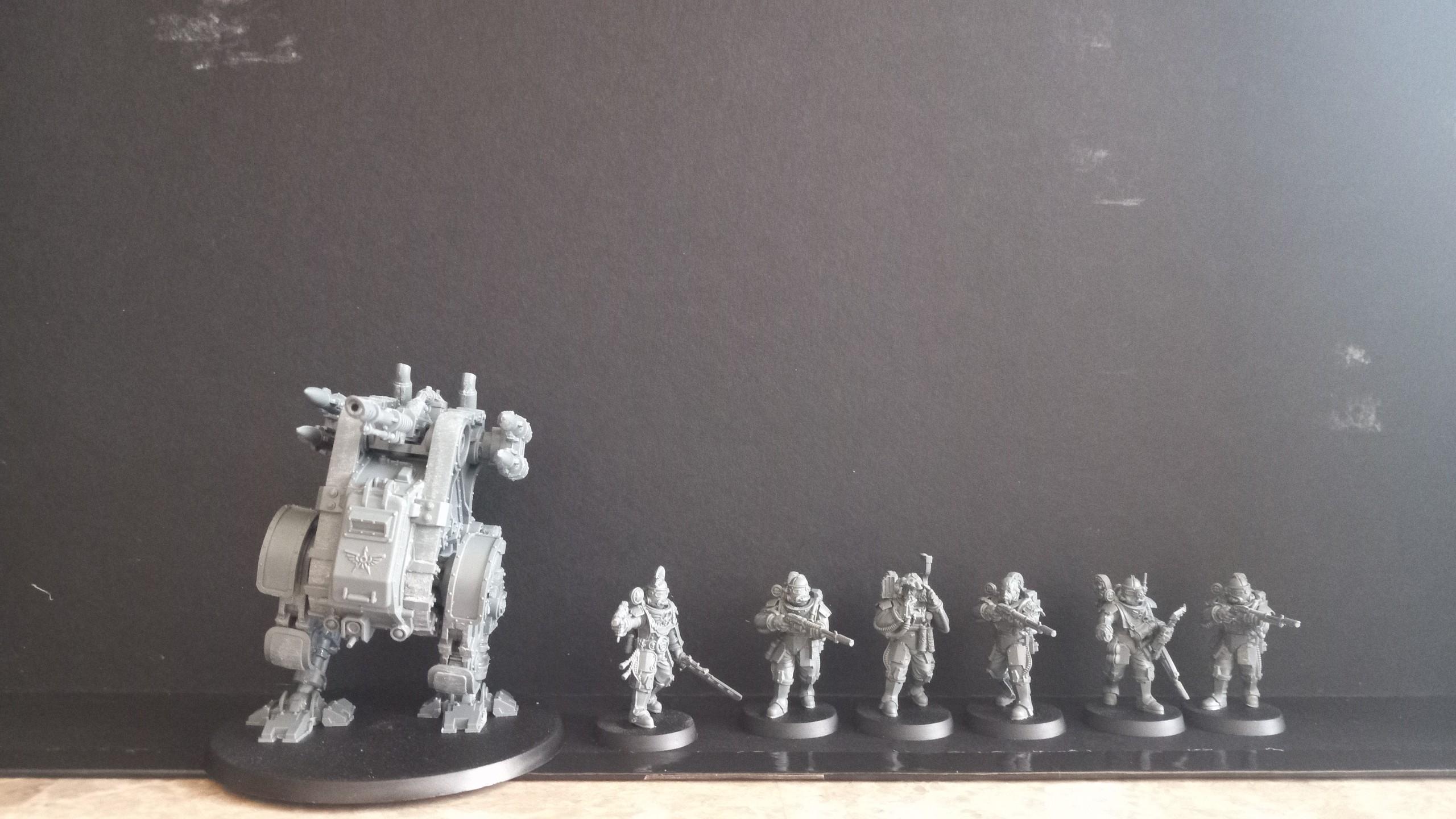 First models done!