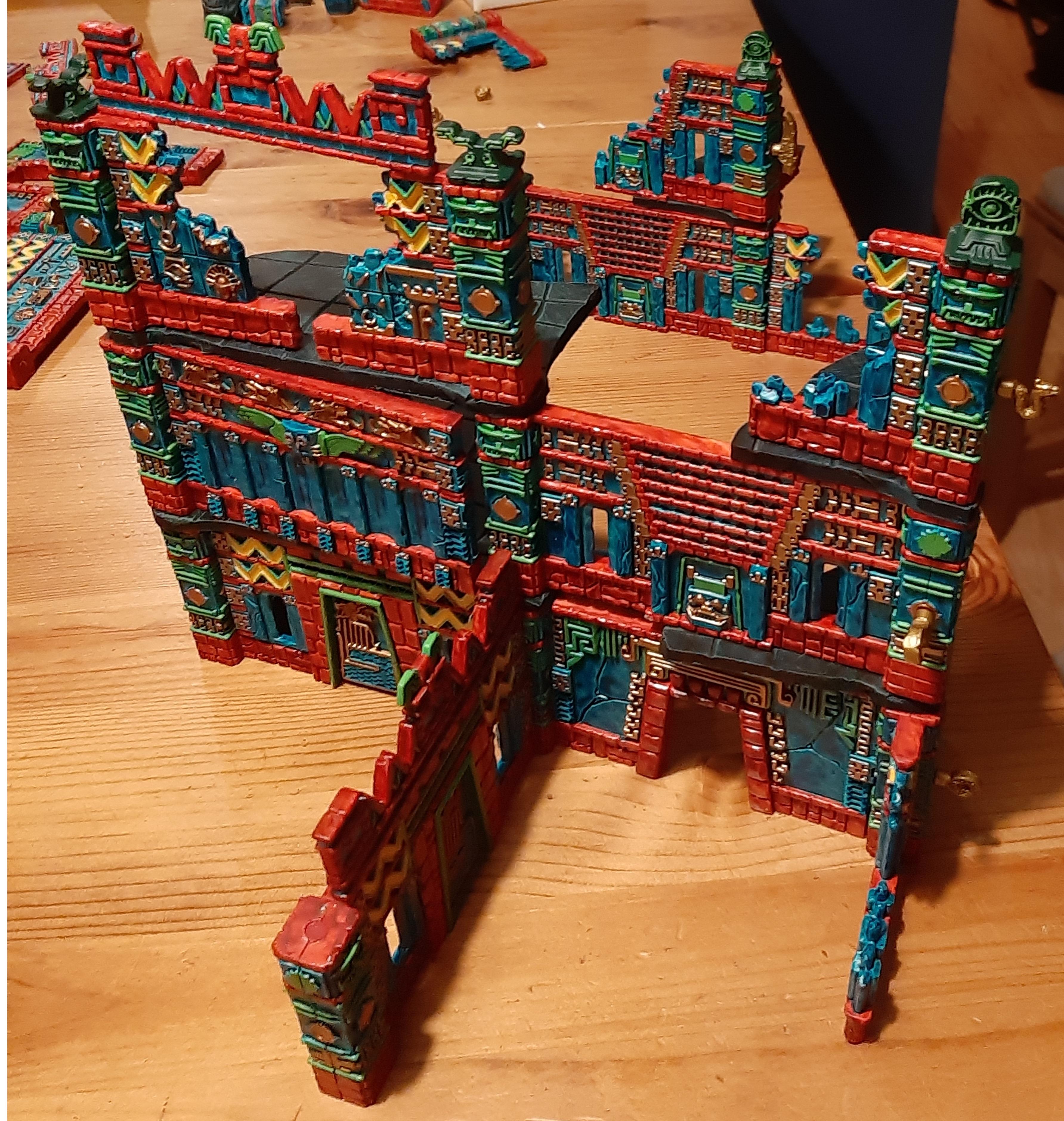 Archon Studio, Aztech, Temple, Terrain