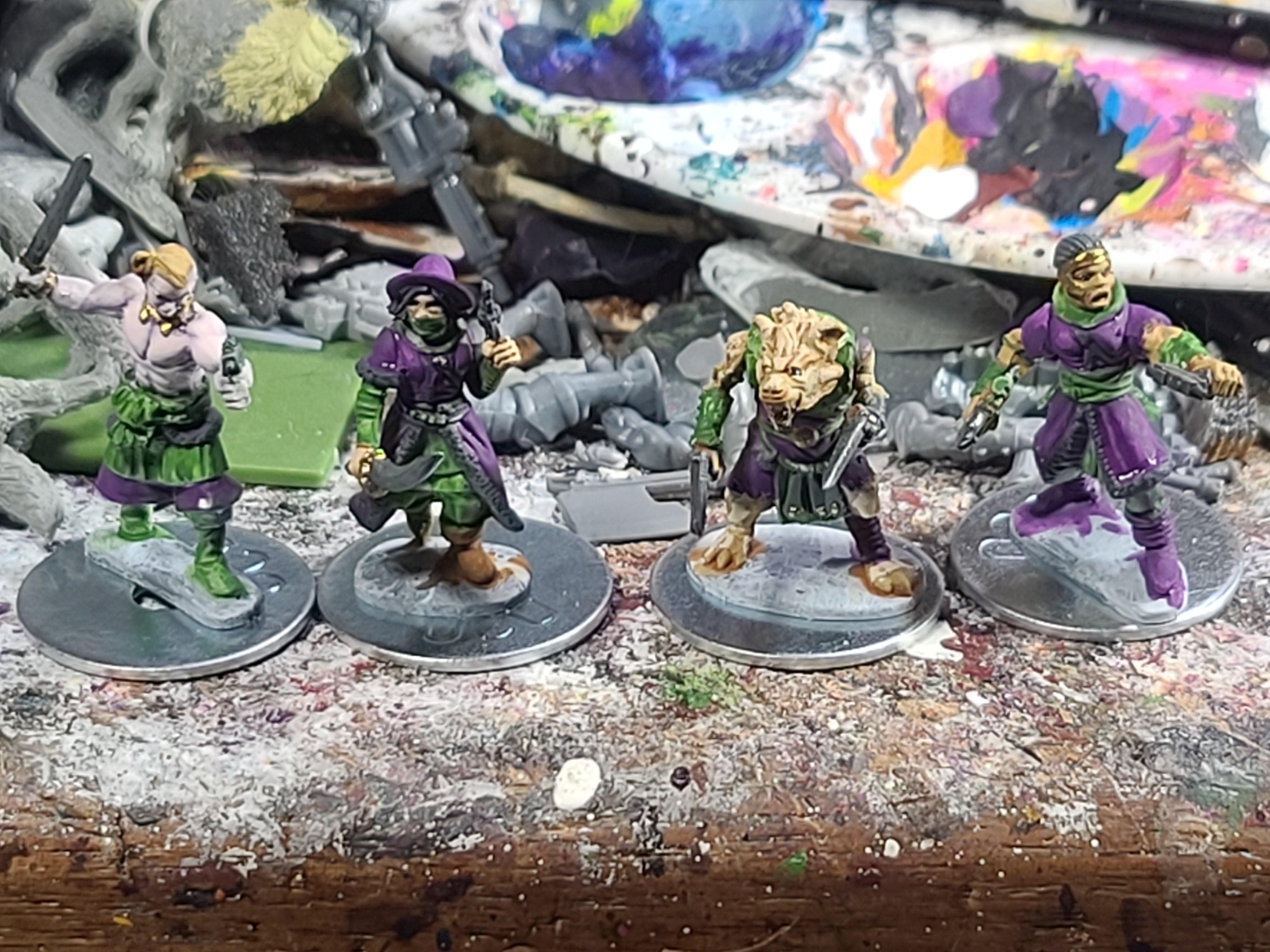 28mm, Juves, Kitbash, Necromunda, North Star Military Figures, Skirmish, Warlord Games