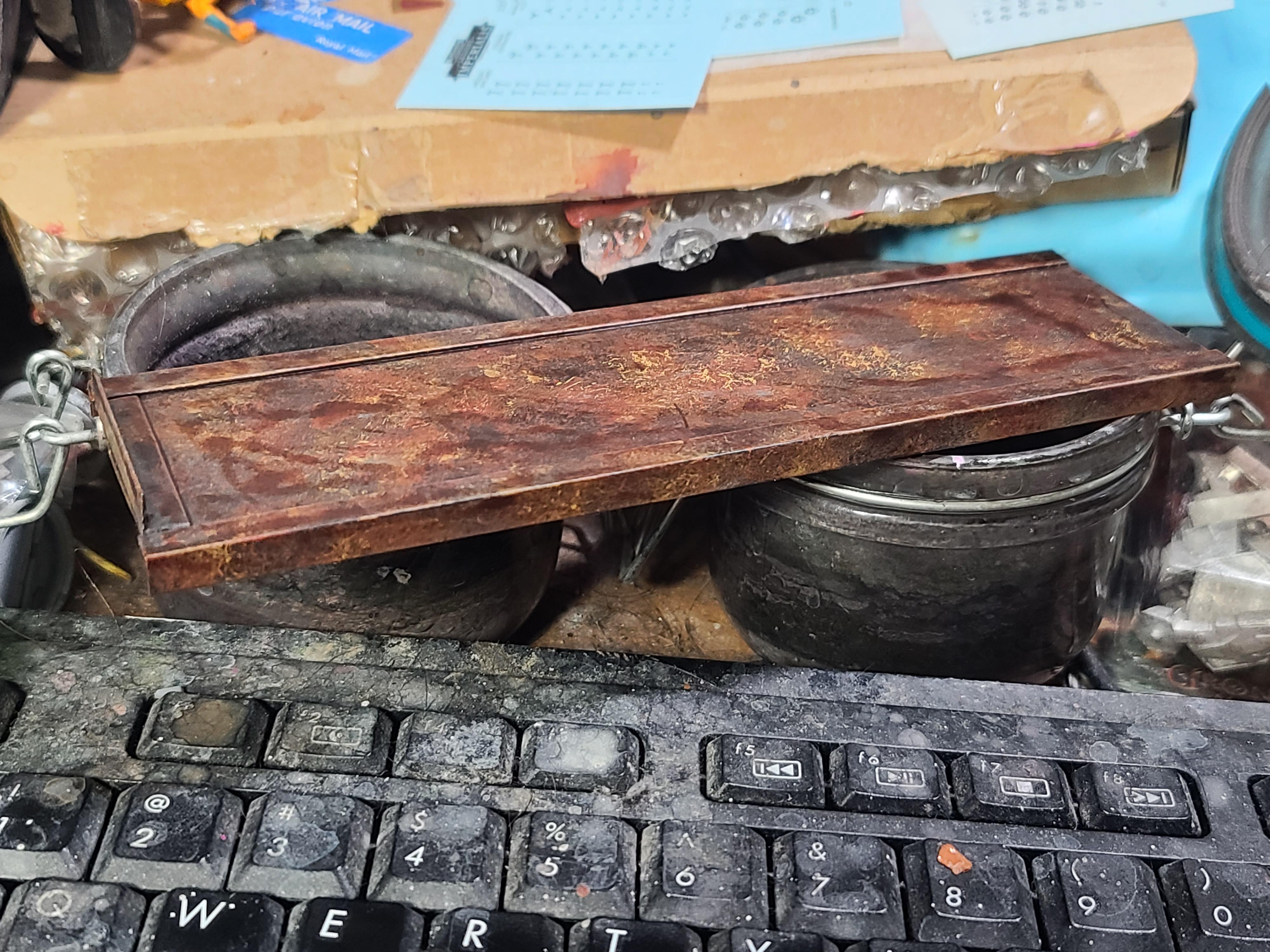 Bridge, Necromunda, Plasticard, Rust Painting, Scratch Build