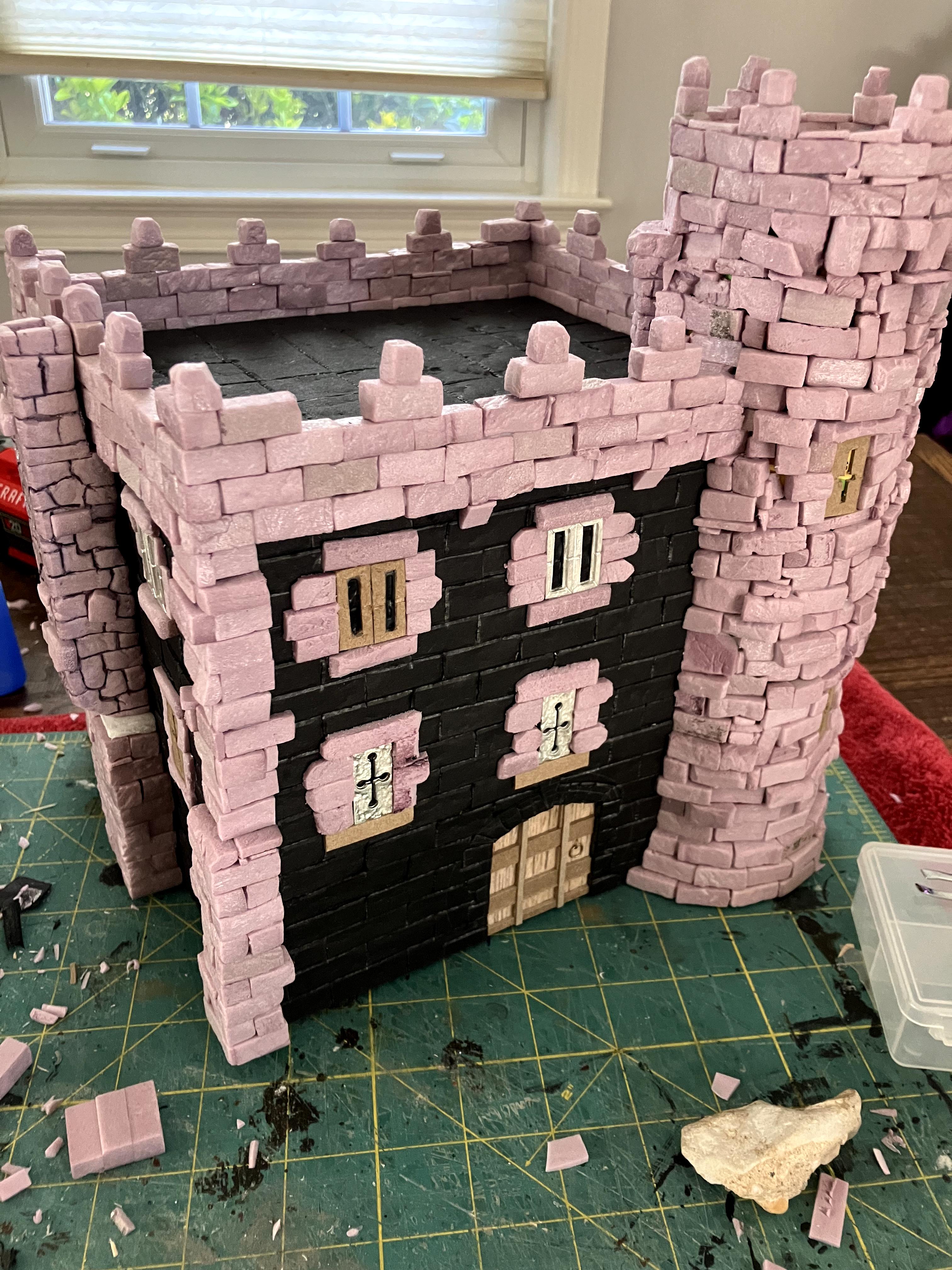 Age Of Sigmar, Castle, Kitbash, Medieval, Mordheim, Scratch Build, Terrain, Village, Warhammer Fantasy