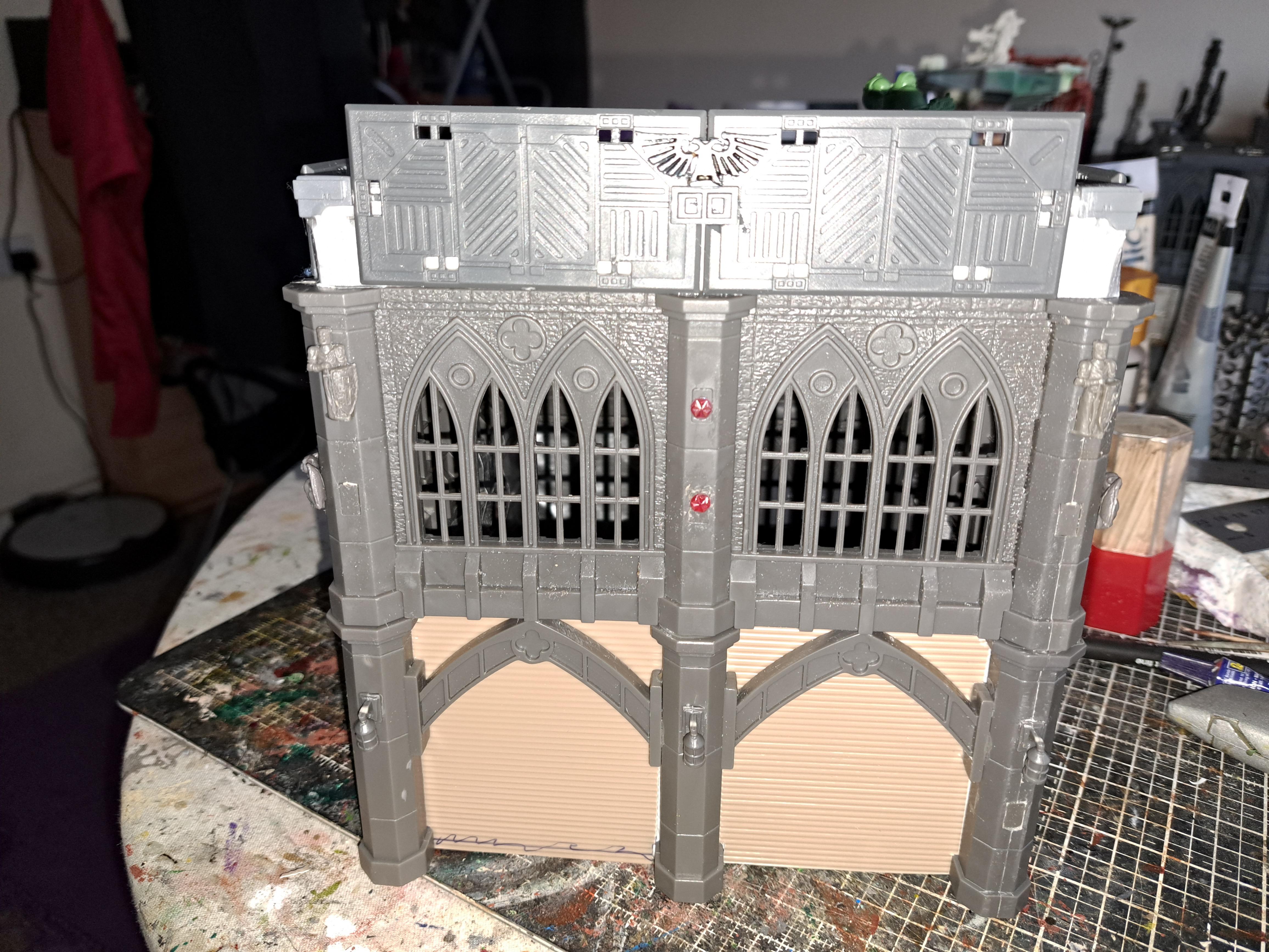 Buildings, City, Terrain, Warhammer 40,000, Work In Progress