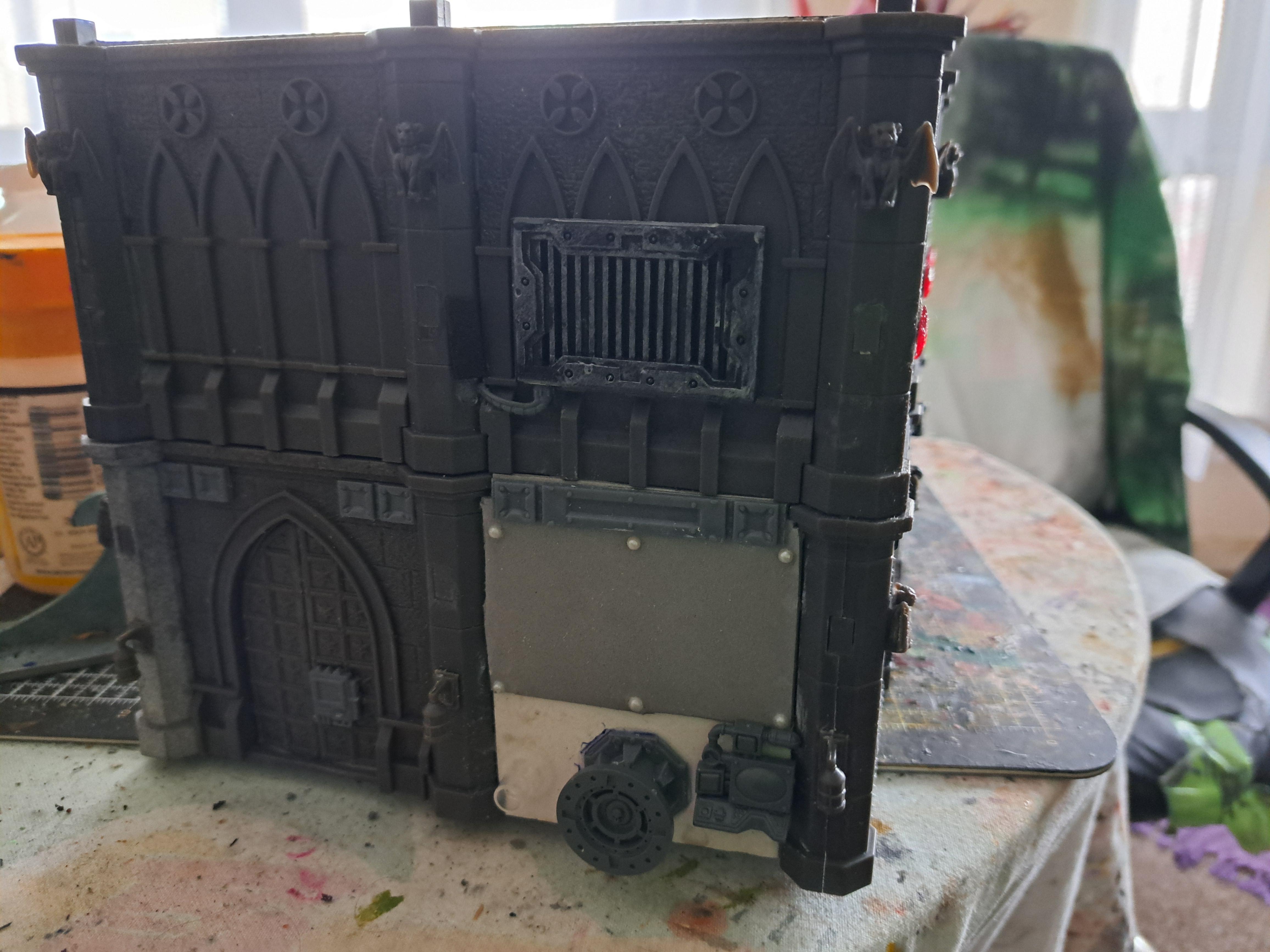 Buildings, City, Terrain, Warhammer 40,000, Work In Progress