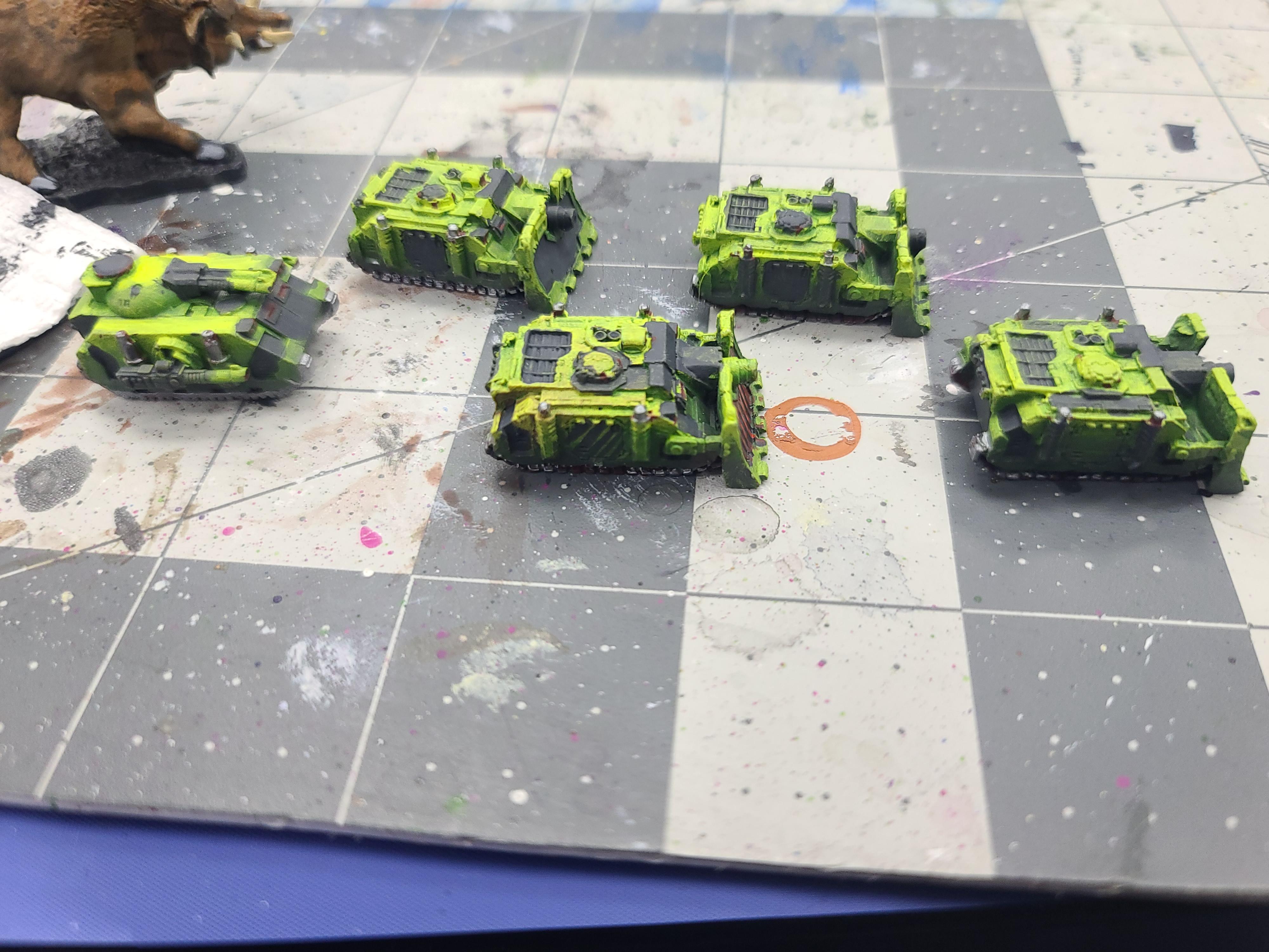 6mm, Epic, Games Workshop, Predator, Salamanders, Sebs Print Shop, Space Marines, Vindicator