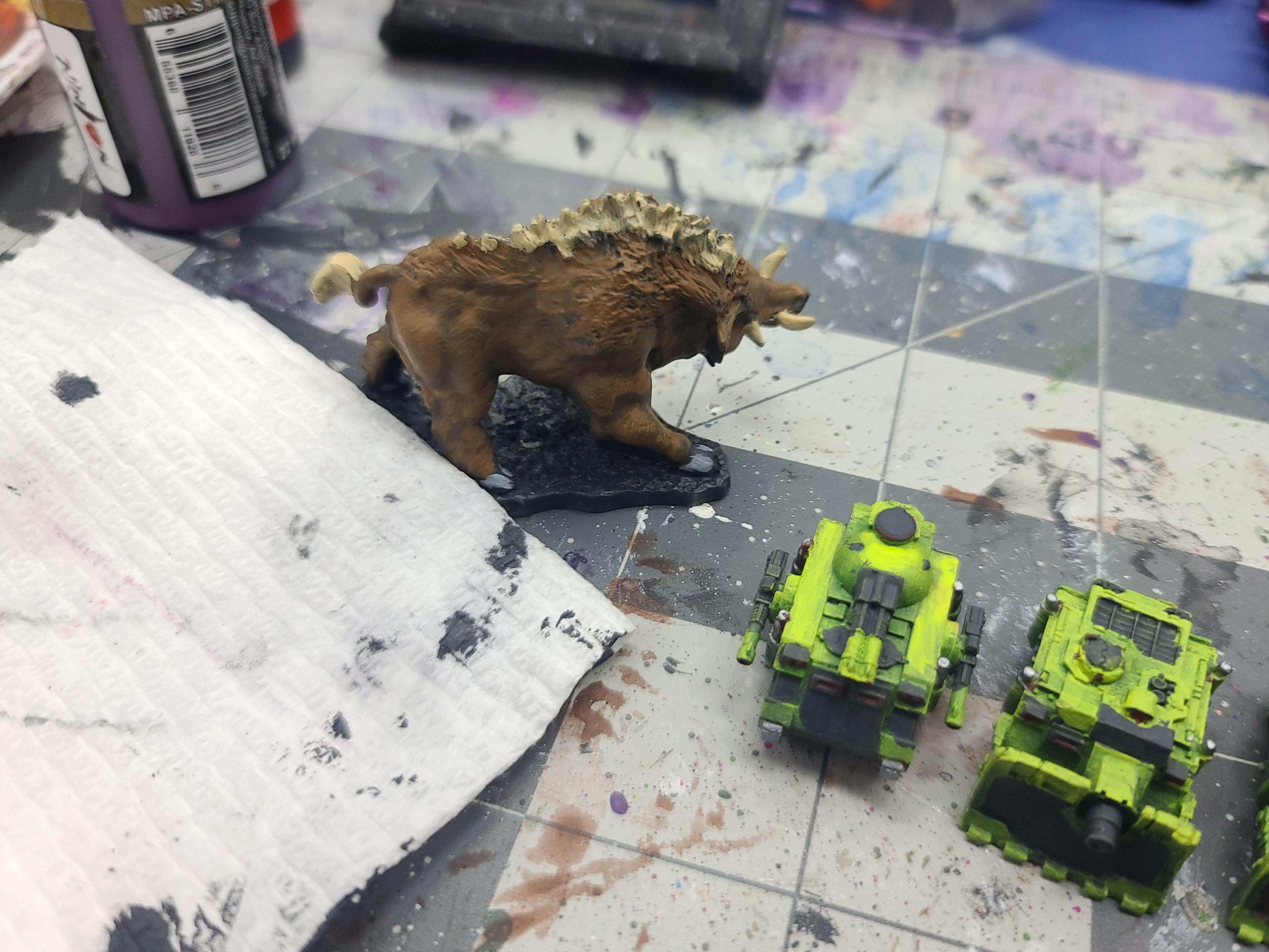 Boar, Bones, Dungeons And Dragons, Monster, Reaper Miniatures