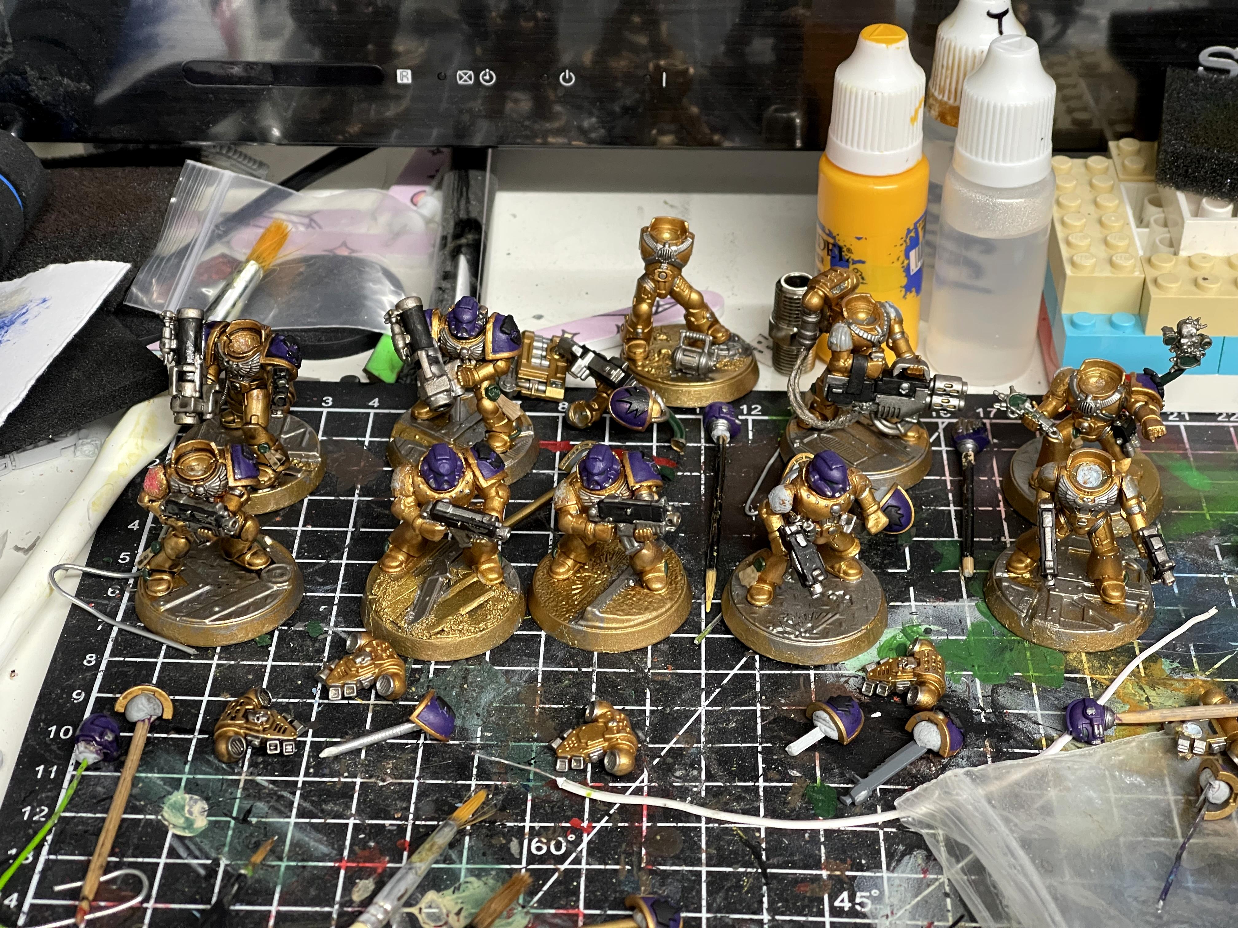 Devastators, Space Marines, Void Panthers, Warhammer 40,000, Warhammer Fantasy, Work In Progress