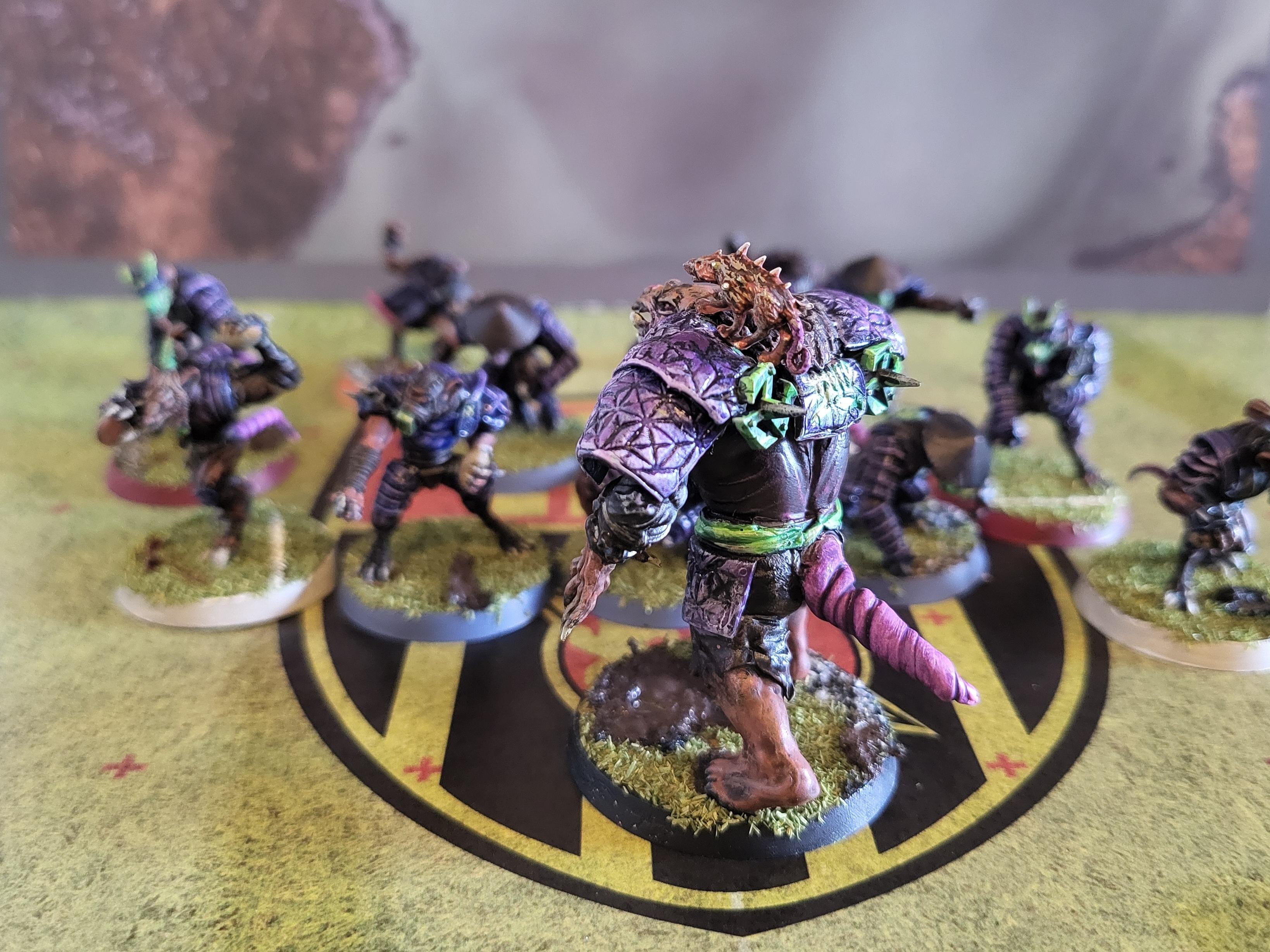 Daemons, Ogres, Samurai, Skaven, Yokai