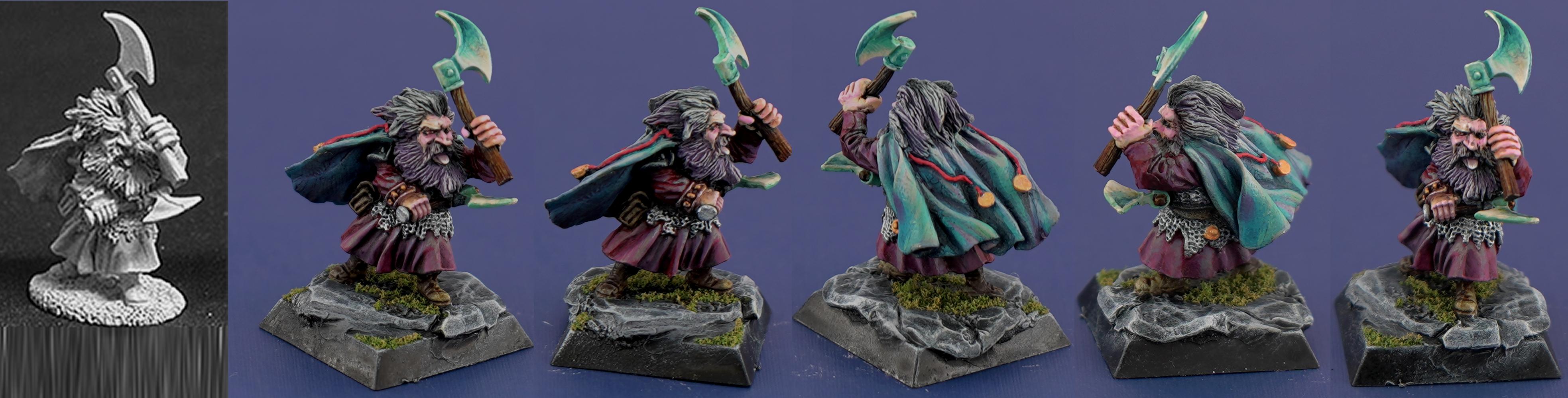Balan Ironbreaker, Bones, Bones Black, Dorn Ironspike, Dwarves, Reaper, Reaper Bones