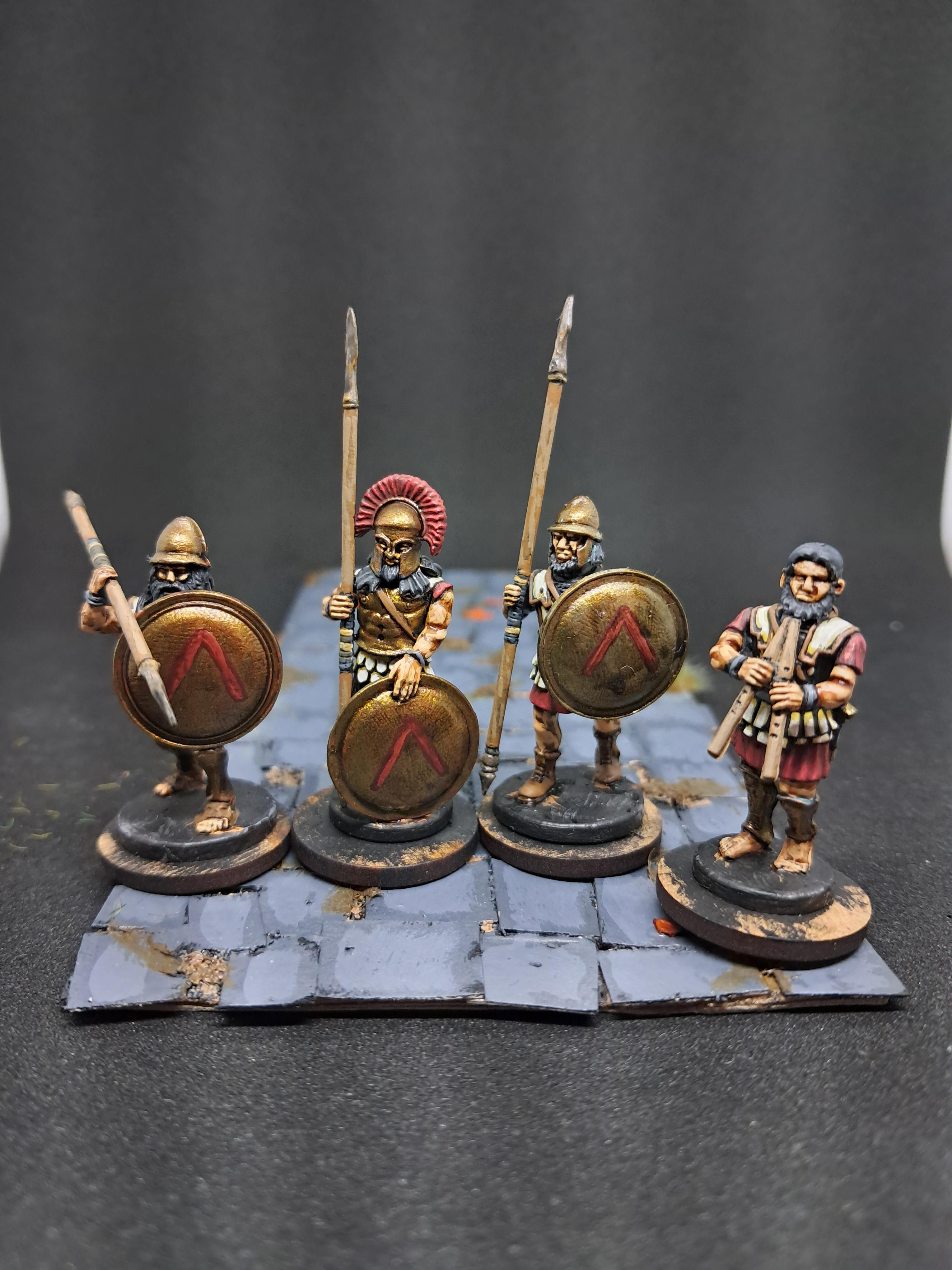Ancients, Hoplite, Spartan, Victrix
