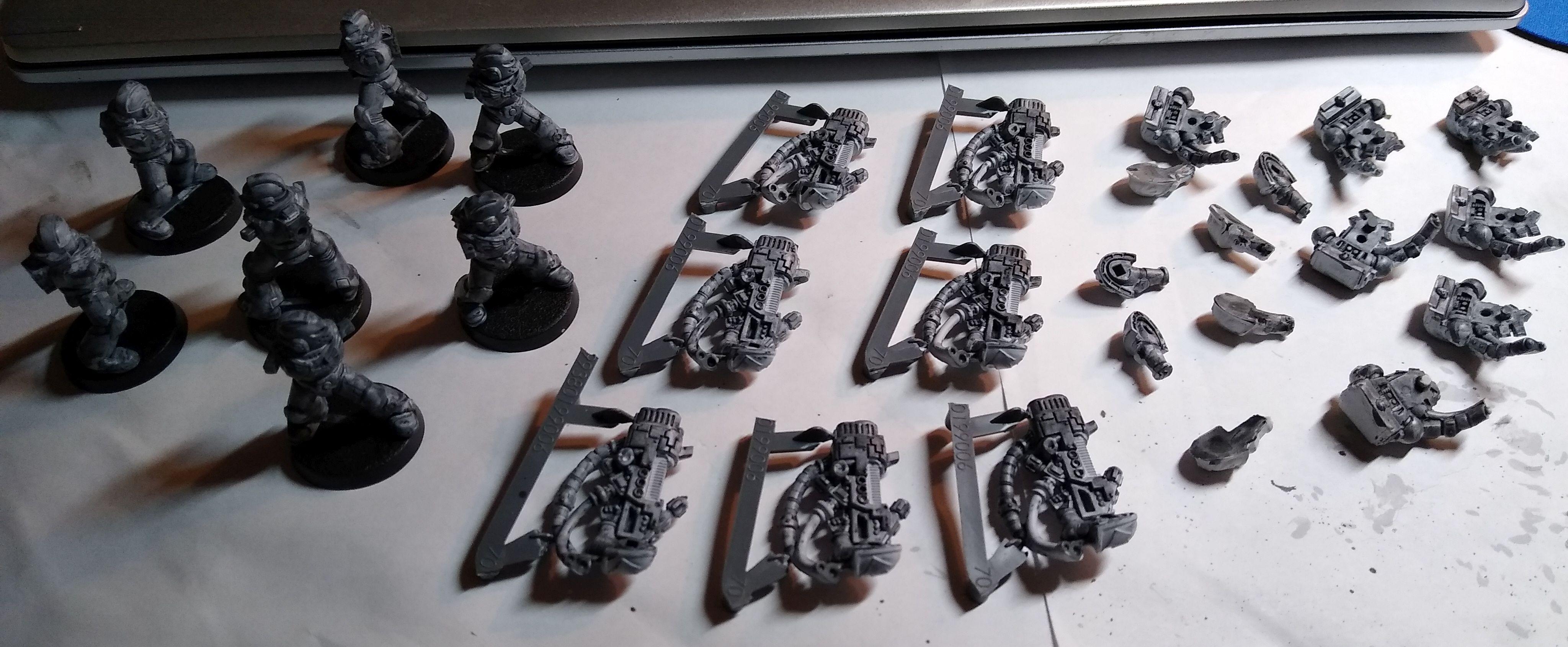 Dark Angels plasma cannons