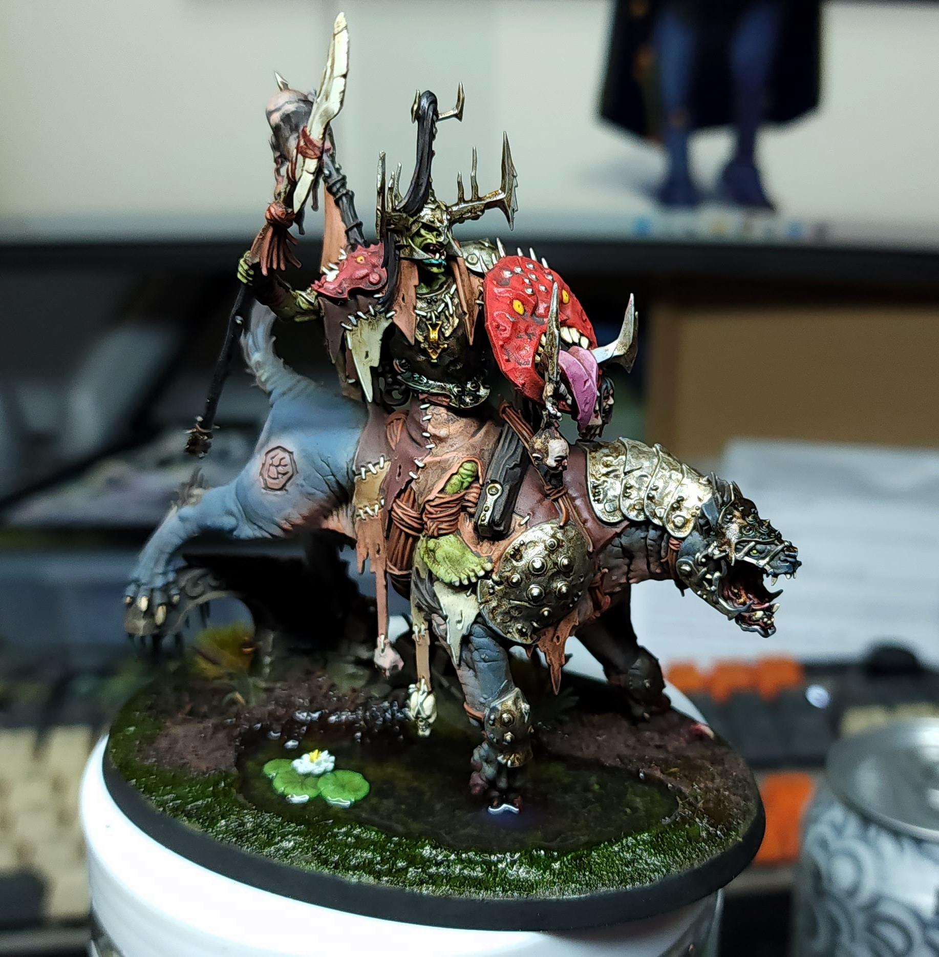 Great Gnashtoof, Killaboss, Kruleboys, Oil Wash, Swamp, Water