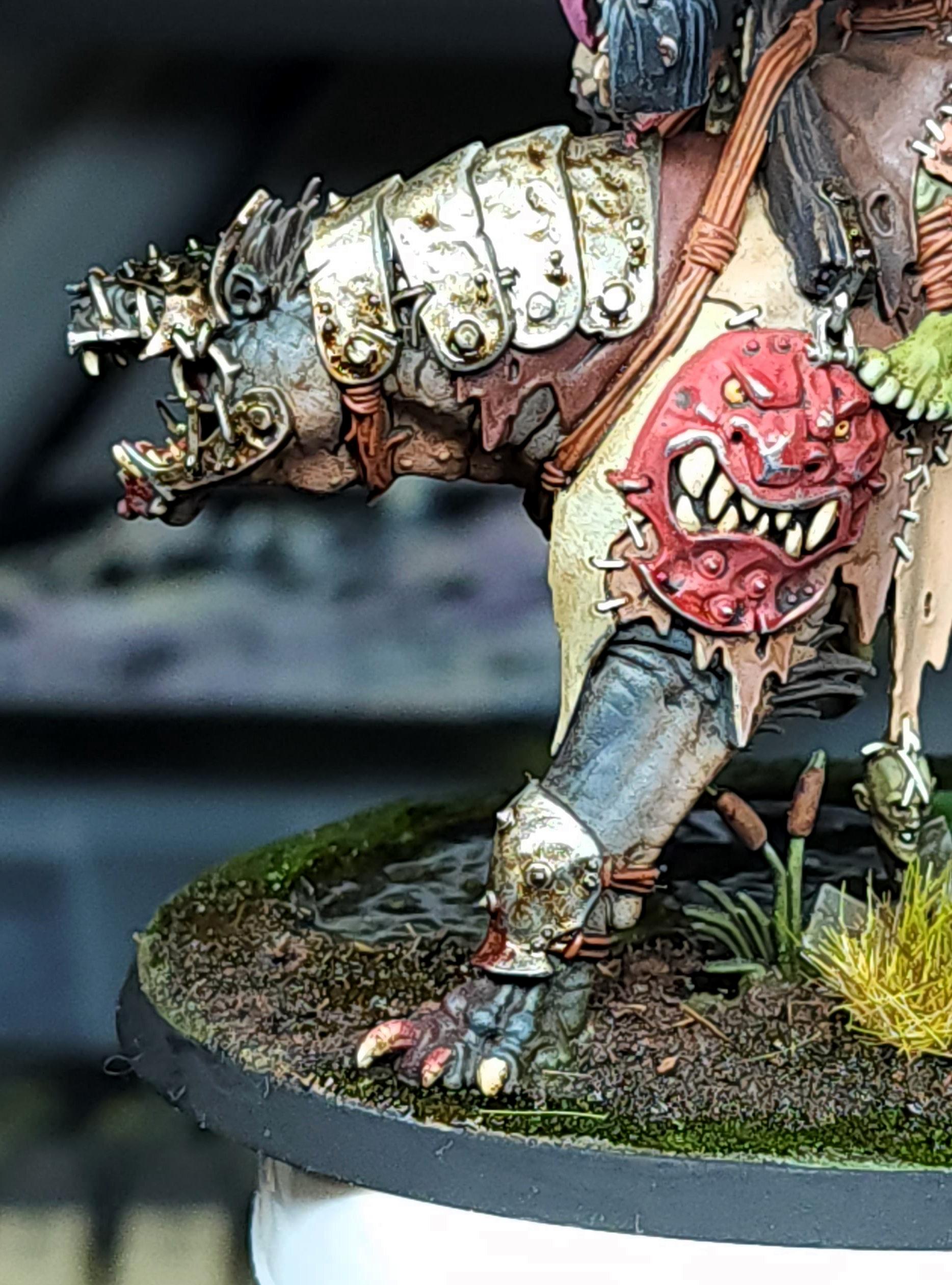 Great Gnashtoof, Killaboss, Kruleboys, Oil Wash, Swamp, Water
