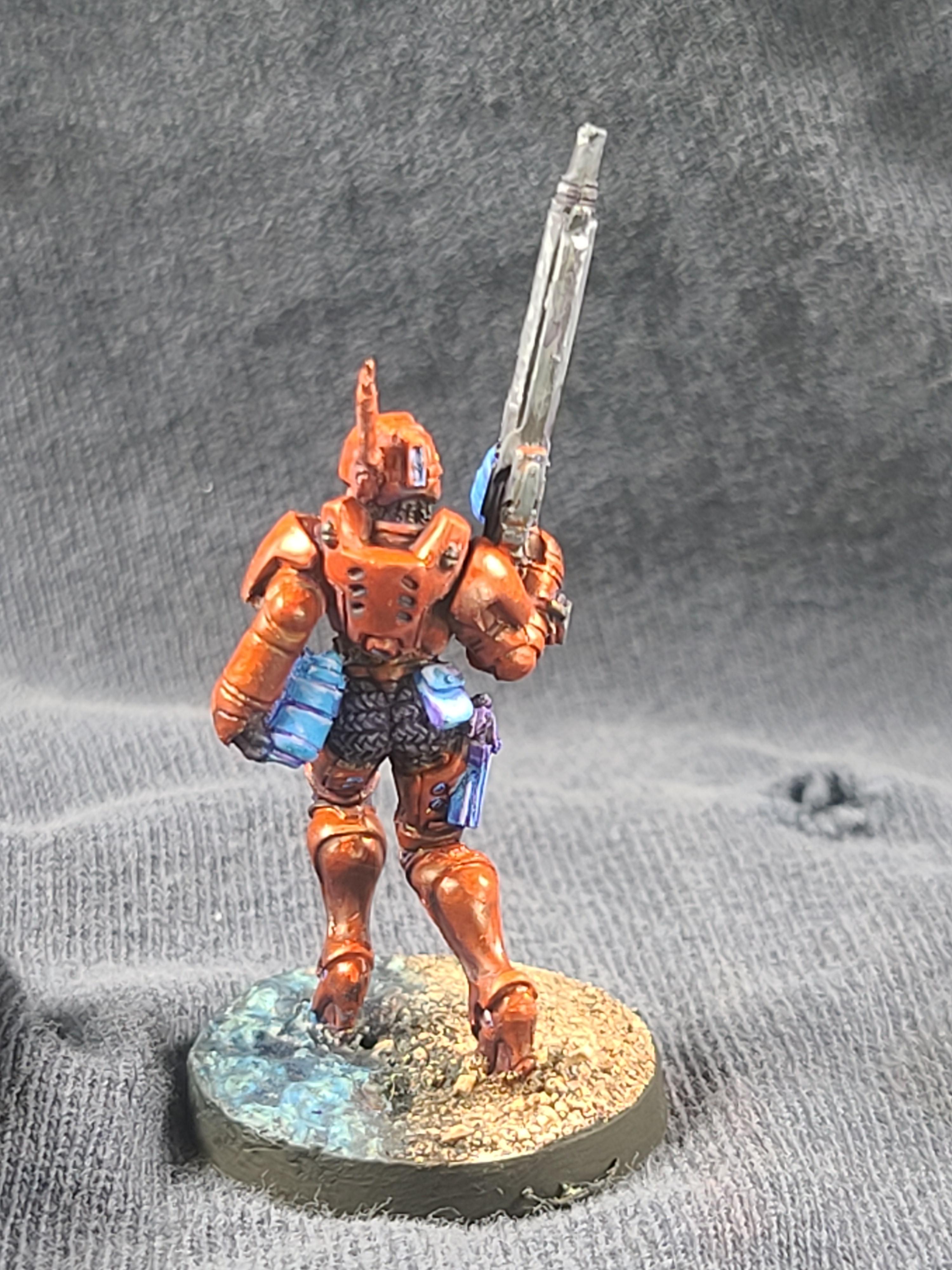Corvus Belli, Hmg, Infinity, Orc Trooper, Pan-o, Varuna