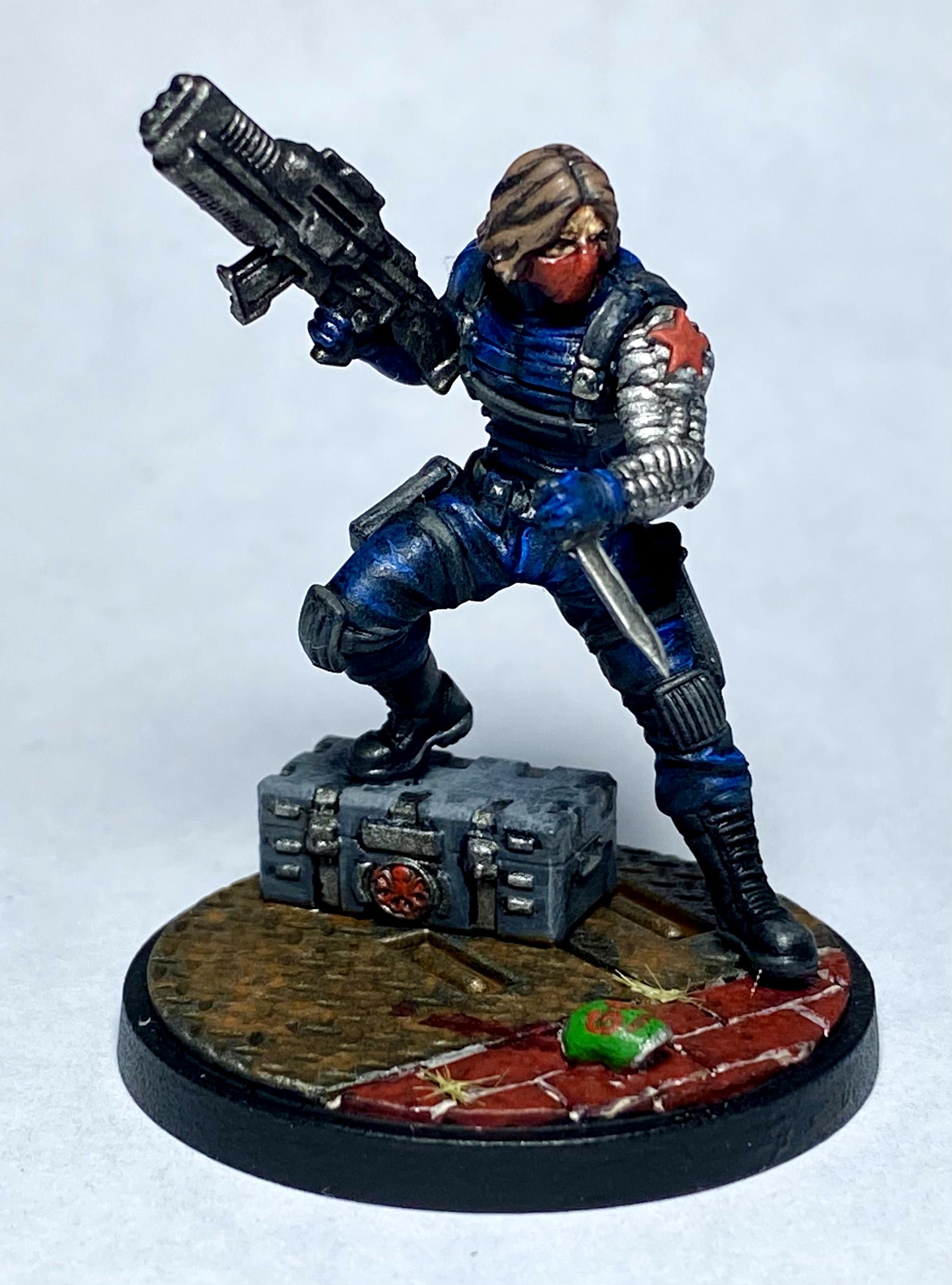 Amg, Atomic Mass Games, Infinity, Marvel Crisis Protocol, Mcp, Operative, Winter Soldier